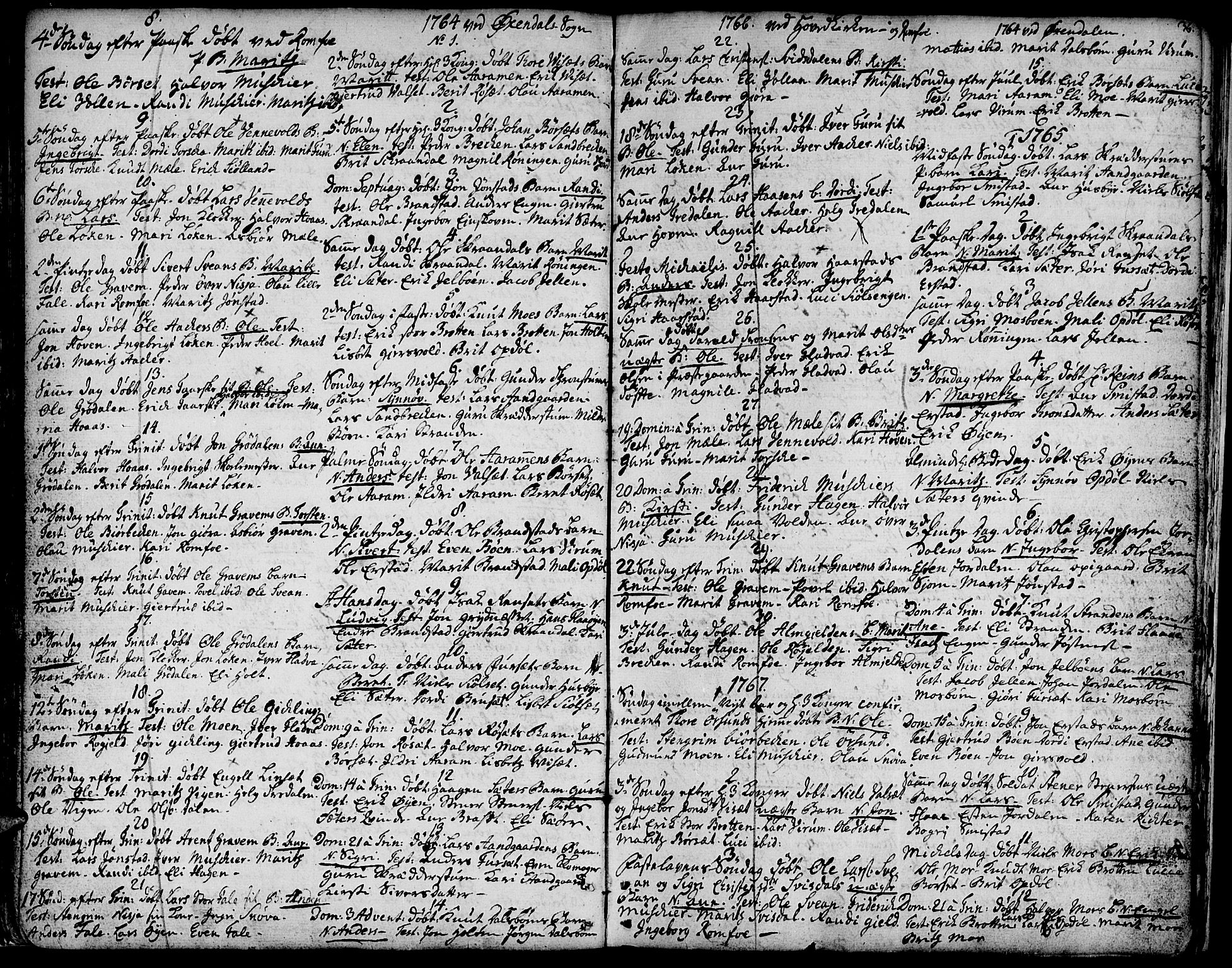 Ministerialprotokoller, klokkerbøker og fødselsregistre - Møre og Romsdal, SAT/A-1454/590/L1007: Parish register (official) no. 590A01, 1752-1793, p. 36