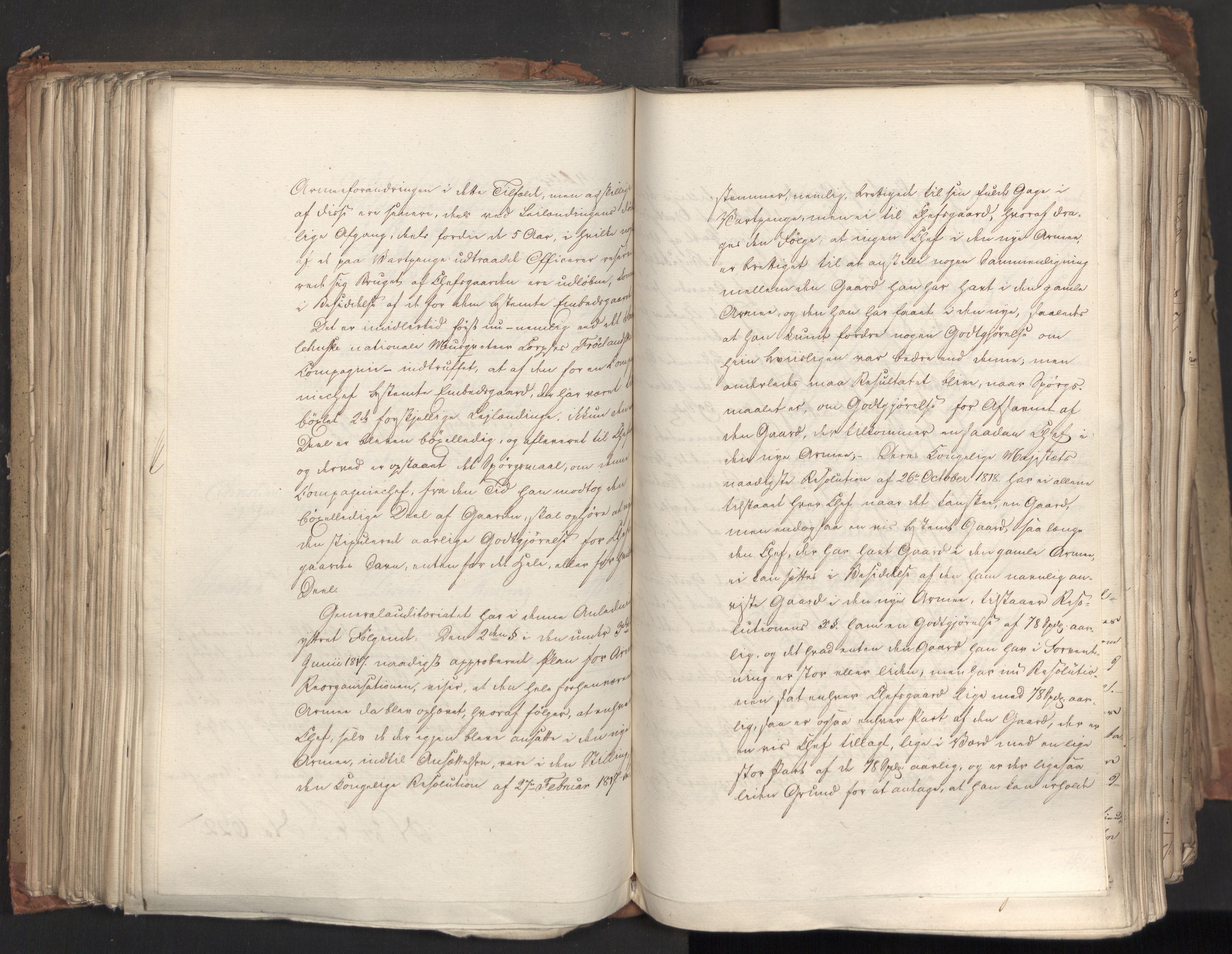 Statsrådsavdelingen i Stockholm, AV/RA-S-1003/D/Da/L0035: Regjeringsinnstillinger nr. 541-840, 1823, p. 195