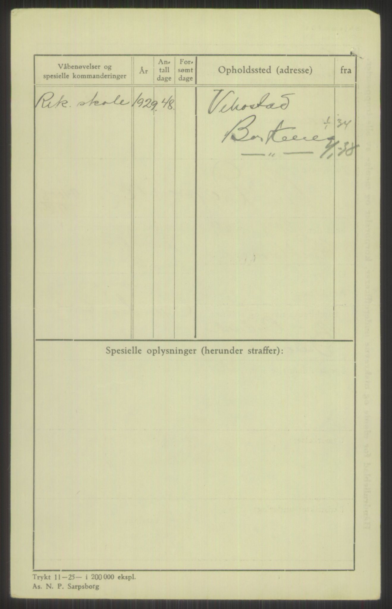 Forsvaret, Troms infanteriregiment nr. 16, AV/RA-RAFA-3146/P/Pa/L0013/0004: Rulleblad / Rulleblad for regimentets menige mannskaper, årsklasse 1929, 1929, p. 190