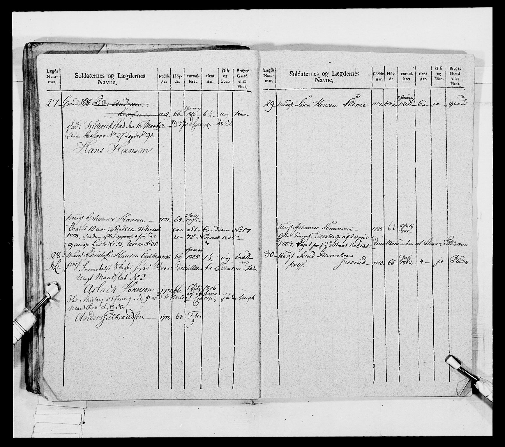 Generalitets- og kommissariatskollegiet, Det kongelige norske kommissariatskollegium, AV/RA-EA-5420/E/Eh/L0032a: Nordafjelske gevorbne infanteriregiment, 1806, p. 64