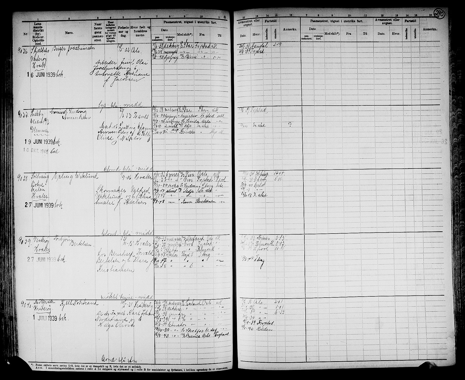 Fredrikstad mønstringskontor, AV/SAO-A-10569b/F/Fc/Fcb/L0022: Hovedrulle, 1922, p. 298