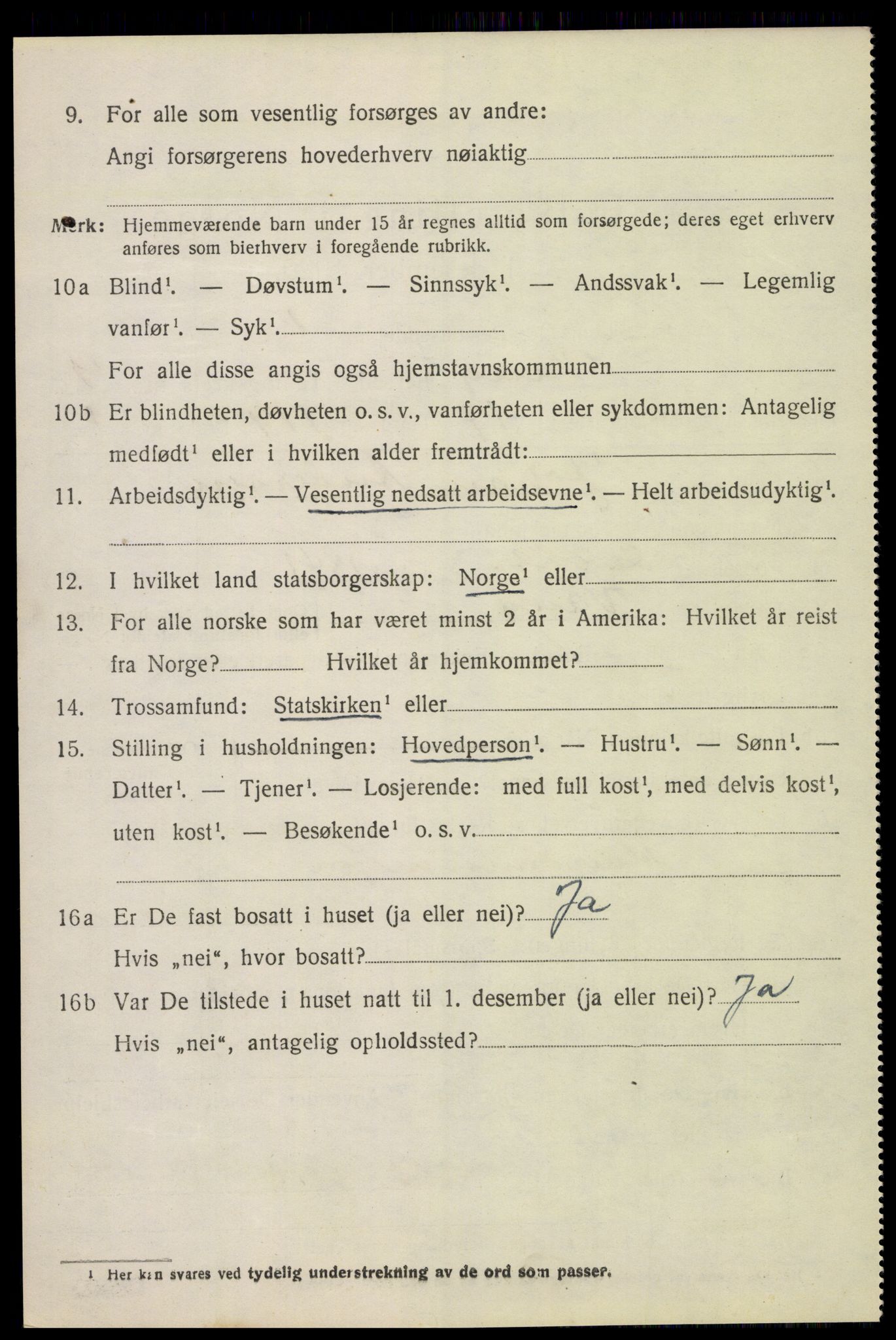 SAH, 1920 census for Vang (Hedmark), 1920, p. 18308