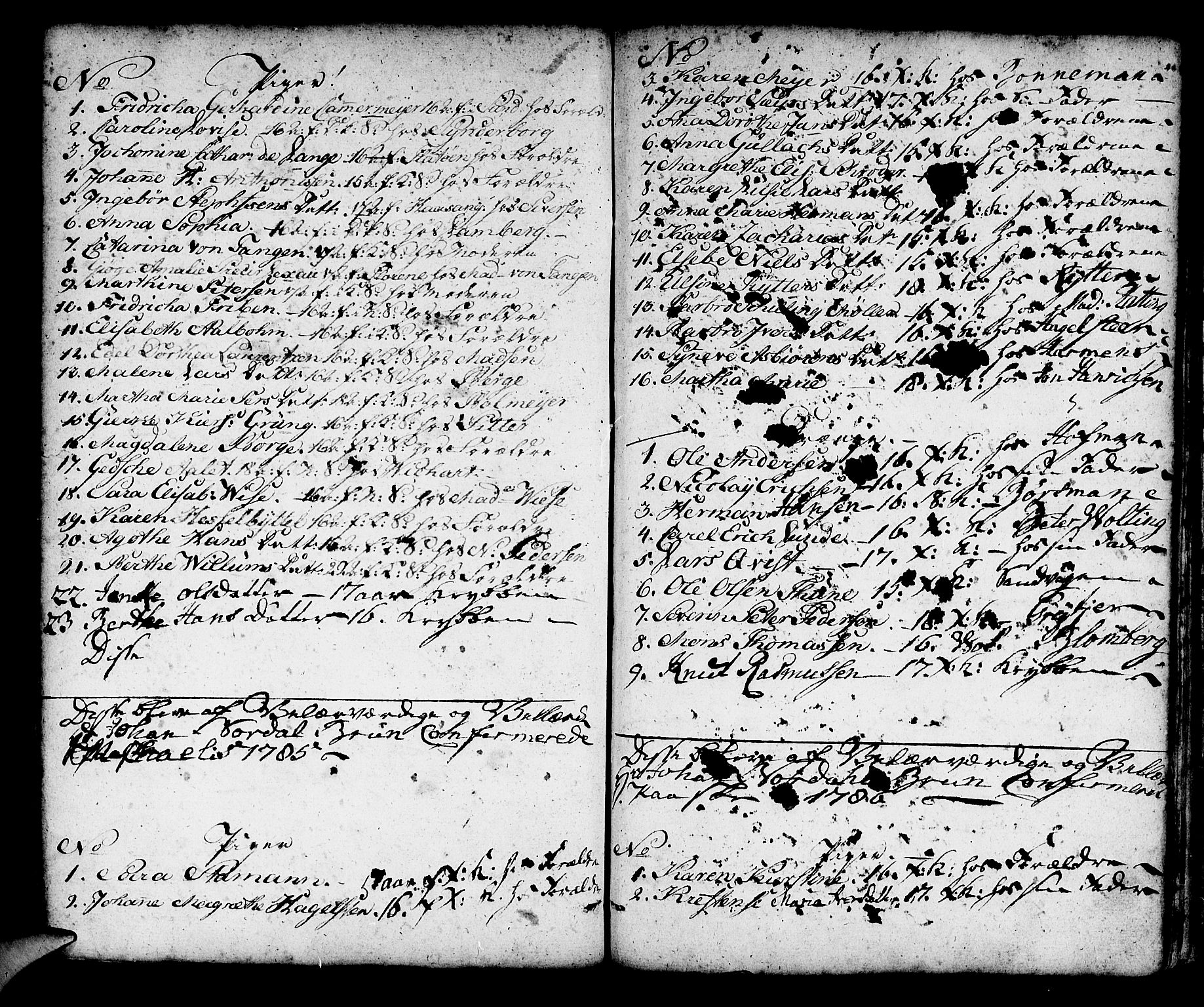 Korskirken sokneprestembete, SAB/A-76101/H/Haa/L0007: Parish register (official) no. A 7, 1736-1839, p. 86