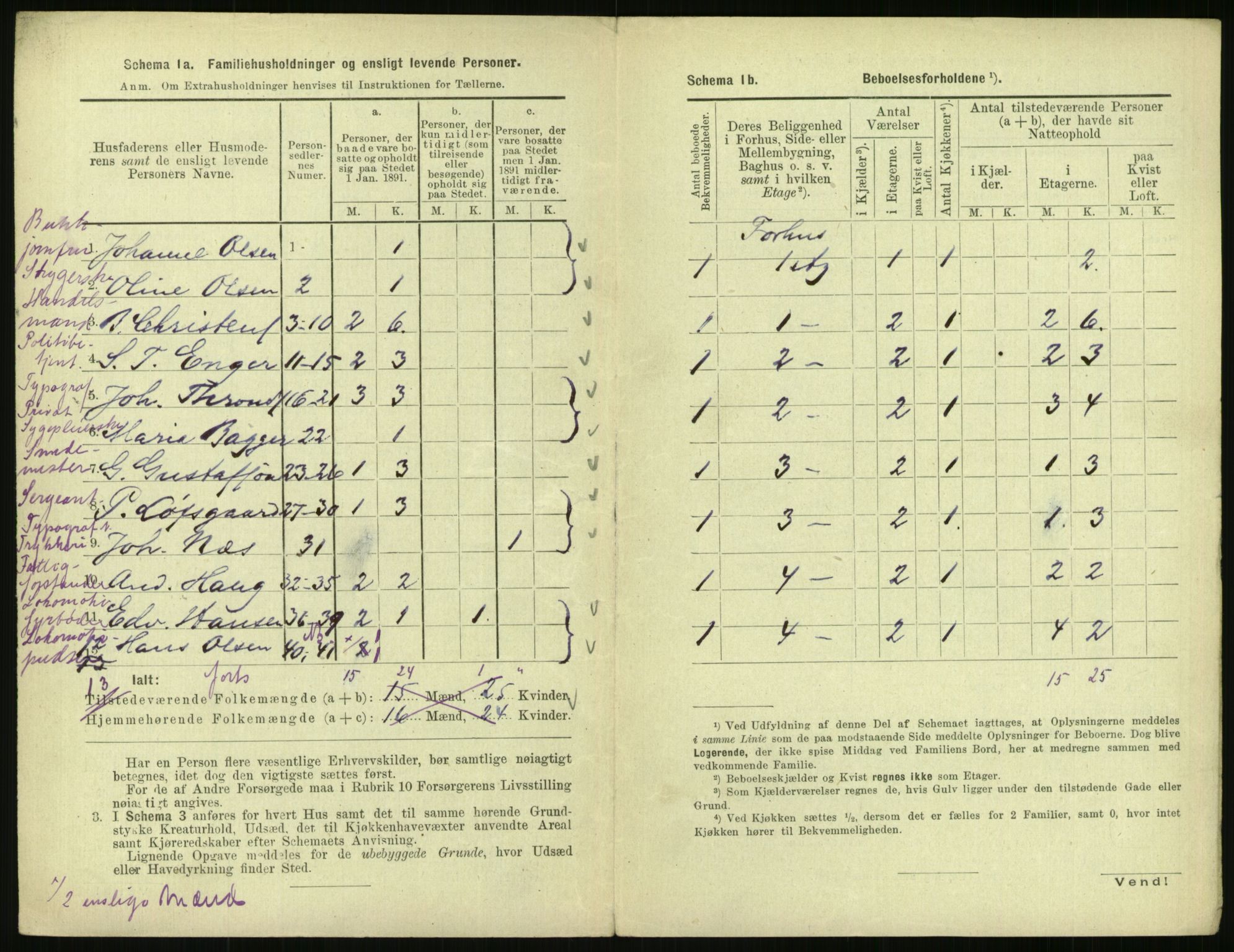 RA, 1891 census for 0301 Kristiania, 1891, p. 47686