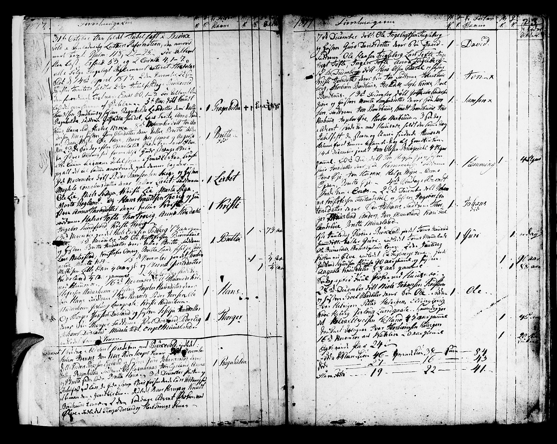 Kvinnherad sokneprestembete, SAB/A-76401/H/Haa: Parish register (official) no. A 5, 1811-1835, p. 23