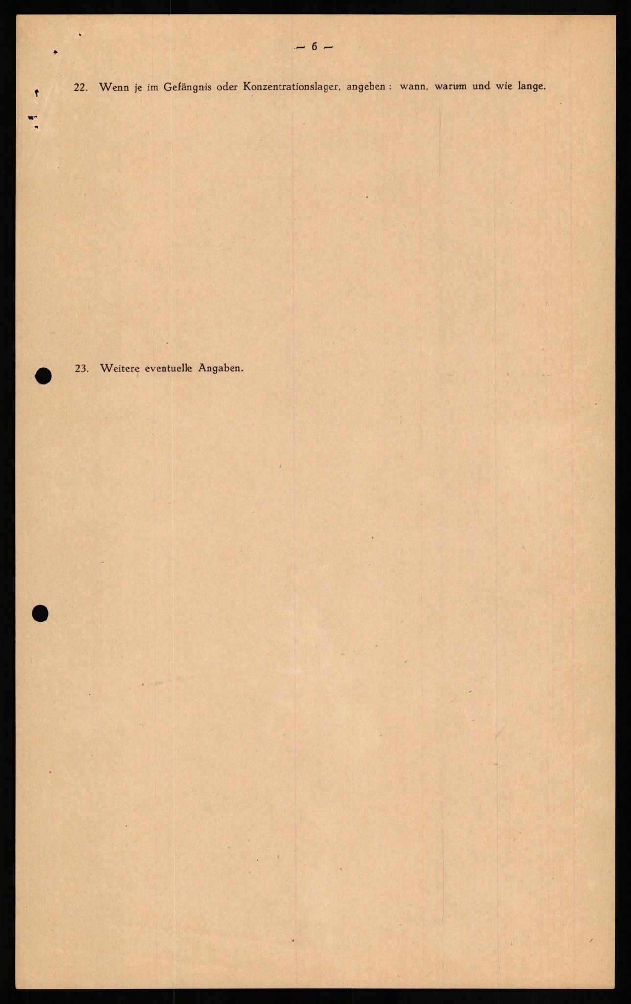 Forsvaret, Forsvarets overkommando II, AV/RA-RAFA-3915/D/Db/L0020: CI Questionaires. Tyske okkupasjonsstyrker i Norge. Tyskere., 1945-1946, p. 412