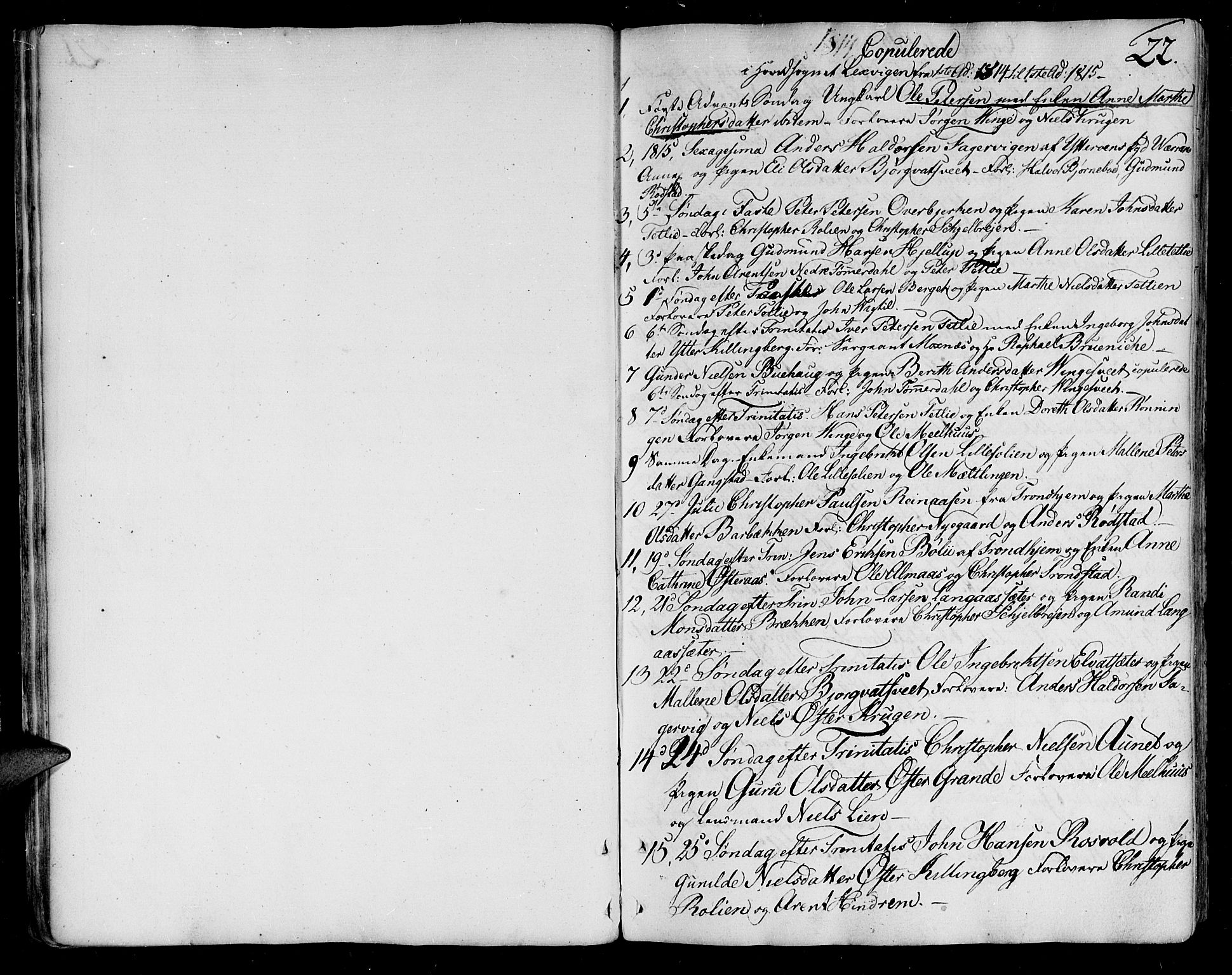 Ministerialprotokoller, klokkerbøker og fødselsregistre - Nord-Trøndelag, SAT/A-1458/701/L0004: Parish register (official) no. 701A04, 1783-1816, p. 22