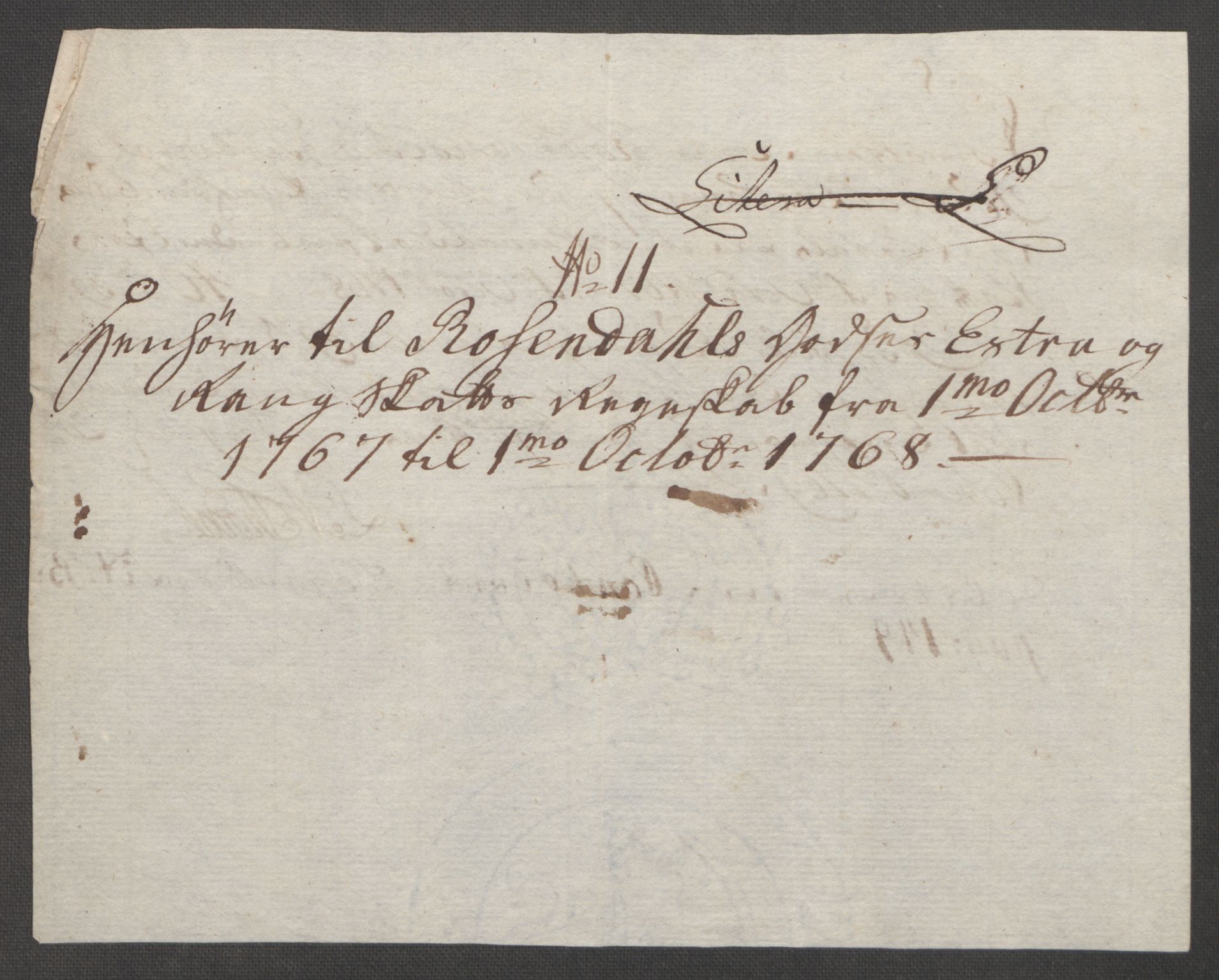 Rentekammeret inntil 1814, Reviderte regnskaper, Fogderegnskap, AV/RA-EA-4092/R49/L3157: Ekstraskatten Rosendal Baroni, 1762-1772, p. 240