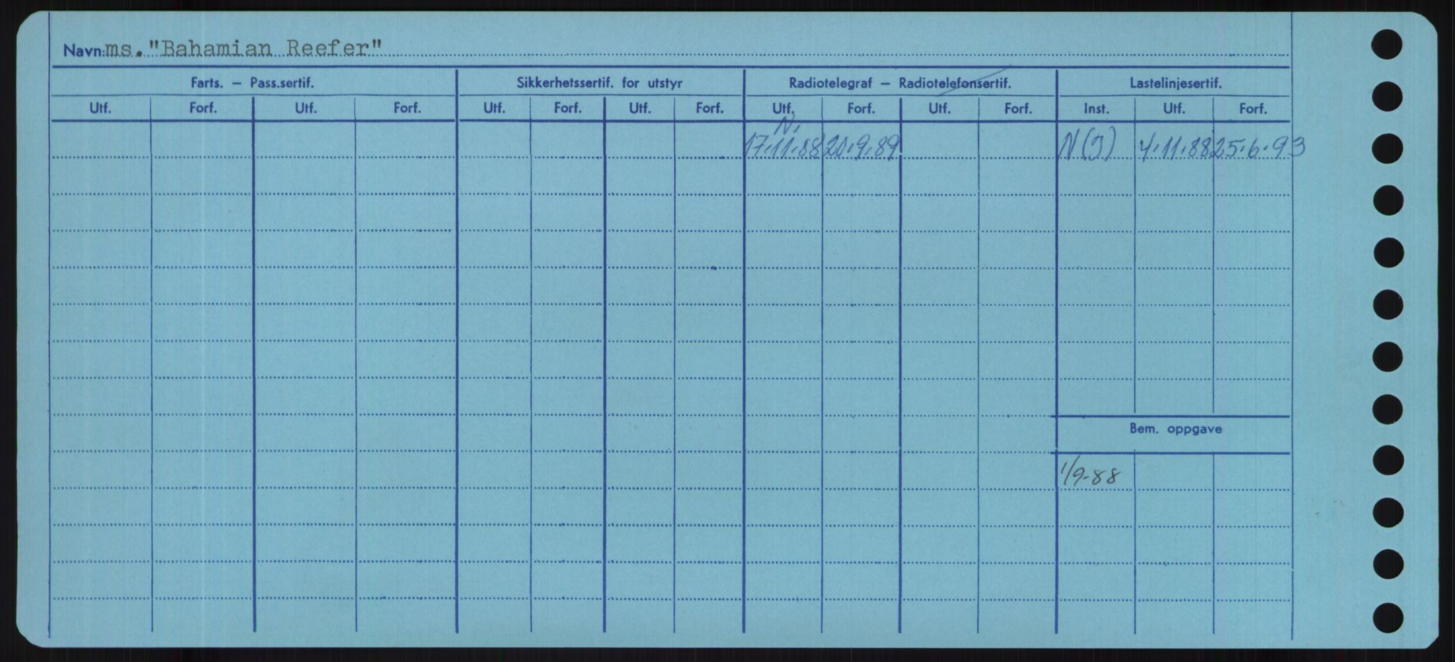 Sjøfartsdirektoratet med forløpere, Skipsmålingen, AV/RA-S-1627/H/Hd/L0003: Fartøy, B-Bev, p. 46