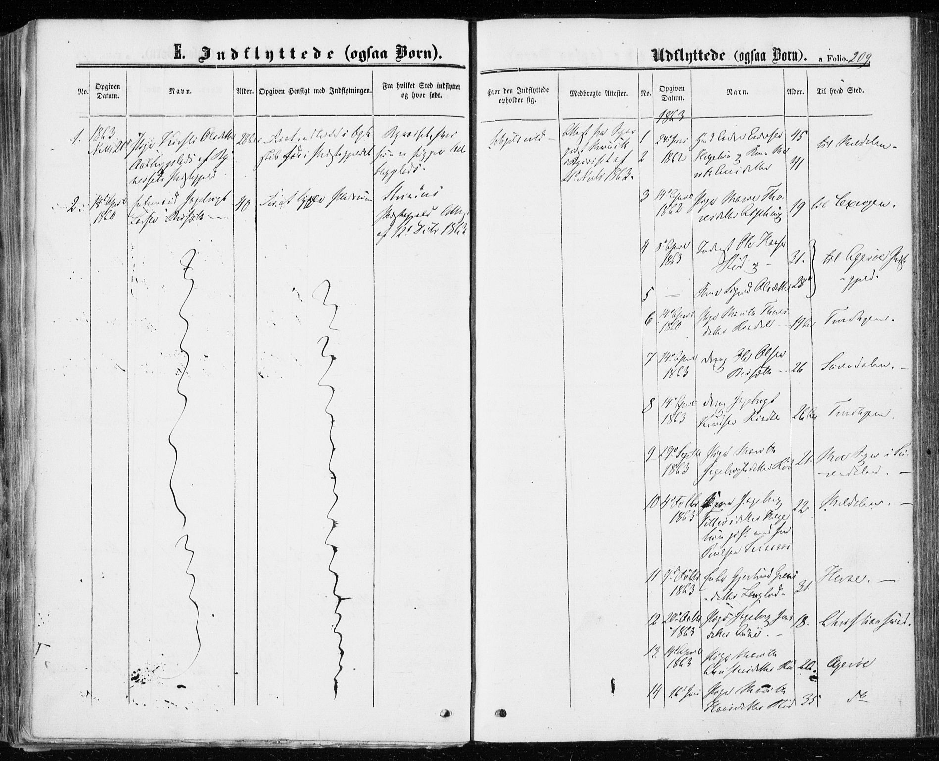 Ministerialprotokoller, klokkerbøker og fødselsregistre - Møre og Romsdal, AV/SAT-A-1454/598/L1067: Parish register (official) no. 598A01, 1858-1871, p. 209