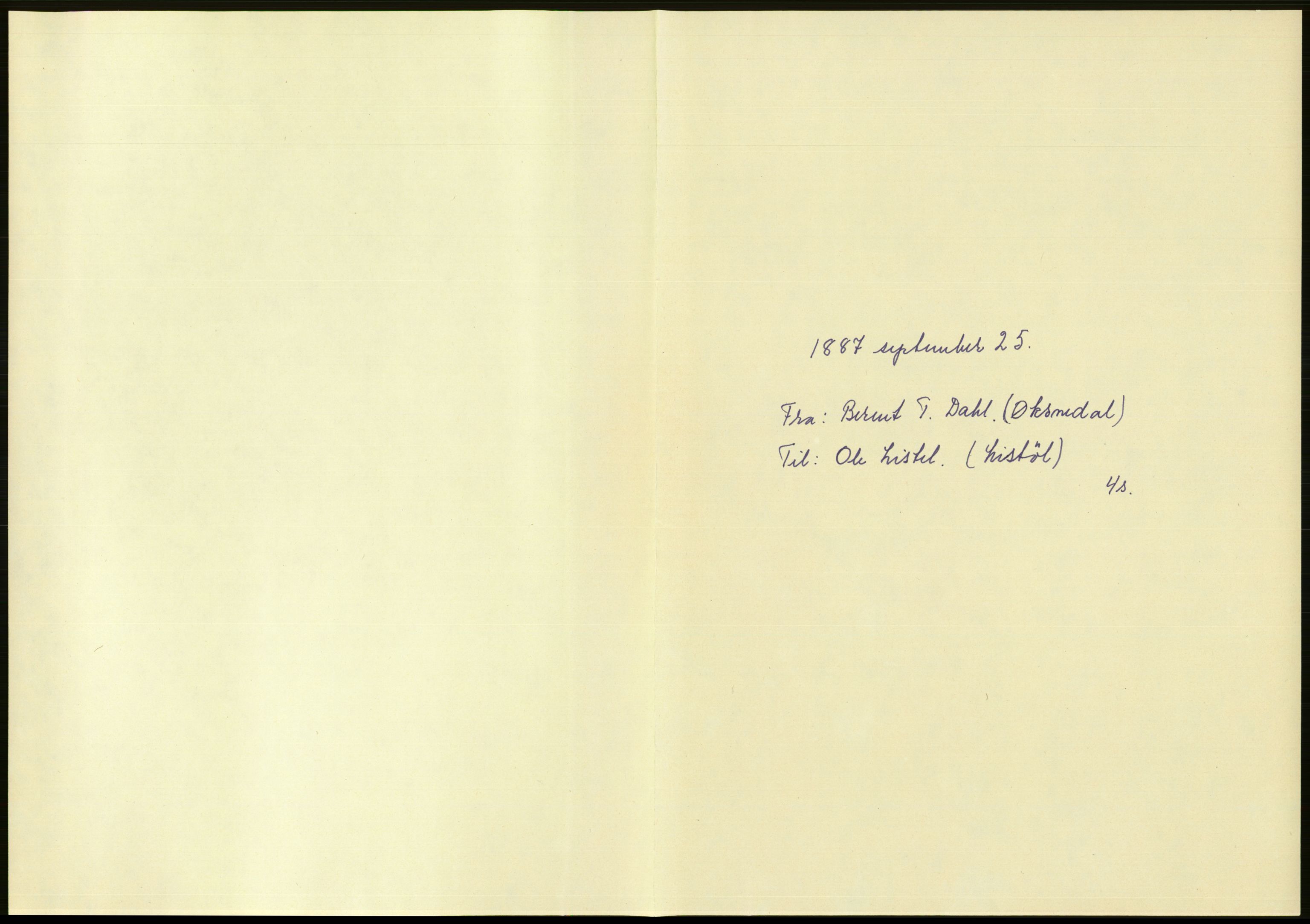 Samlinger til kildeutgivelse, Amerikabrevene, AV/RA-EA-4057/F/L0028: Innlån fra Vest-Agder , 1838-1914, p. 179