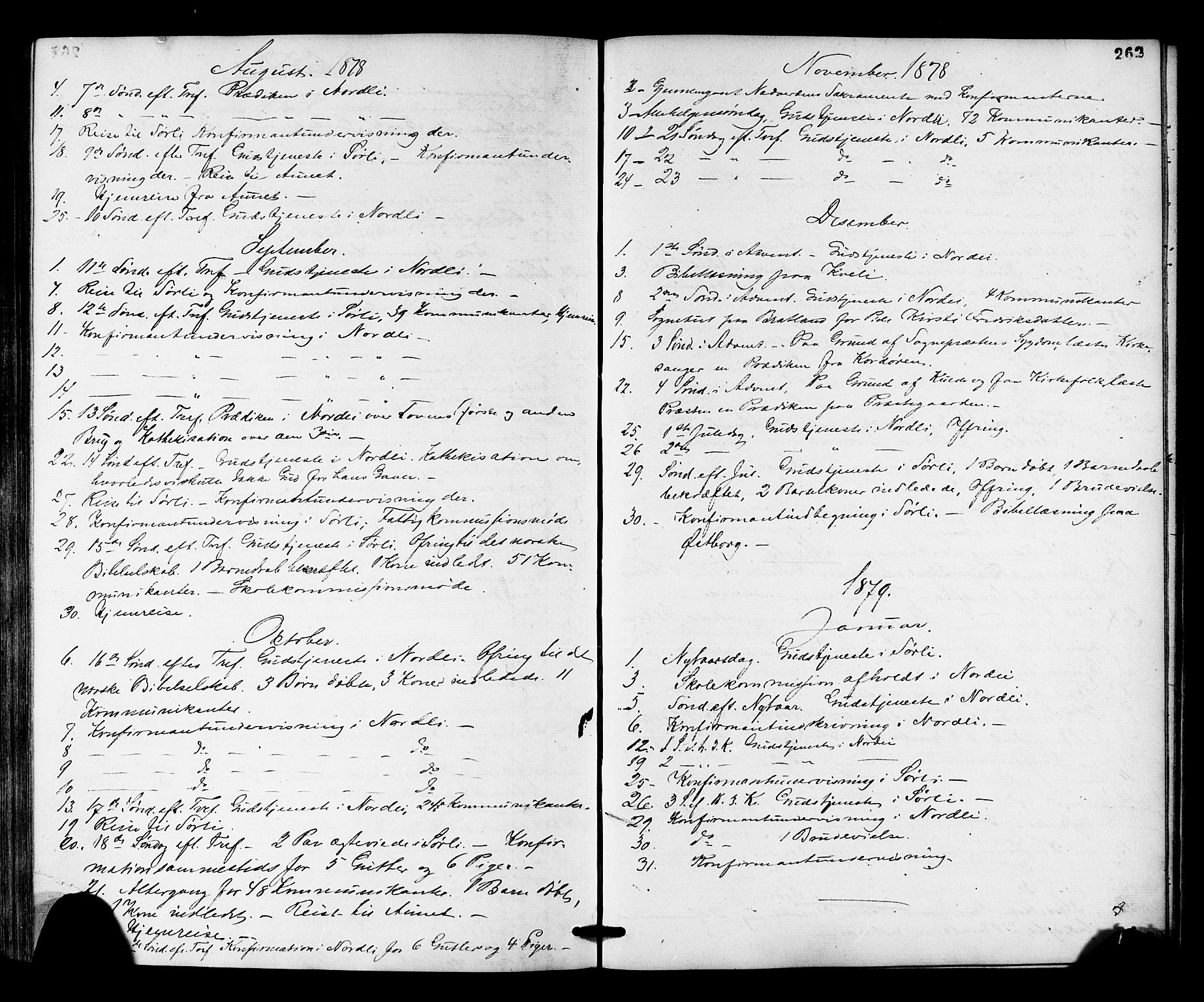 Ministerialprotokoller, klokkerbøker og fødselsregistre - Nord-Trøndelag, SAT/A-1458/755/L0493: Parish register (official) no. 755A02, 1865-1881, p. 262