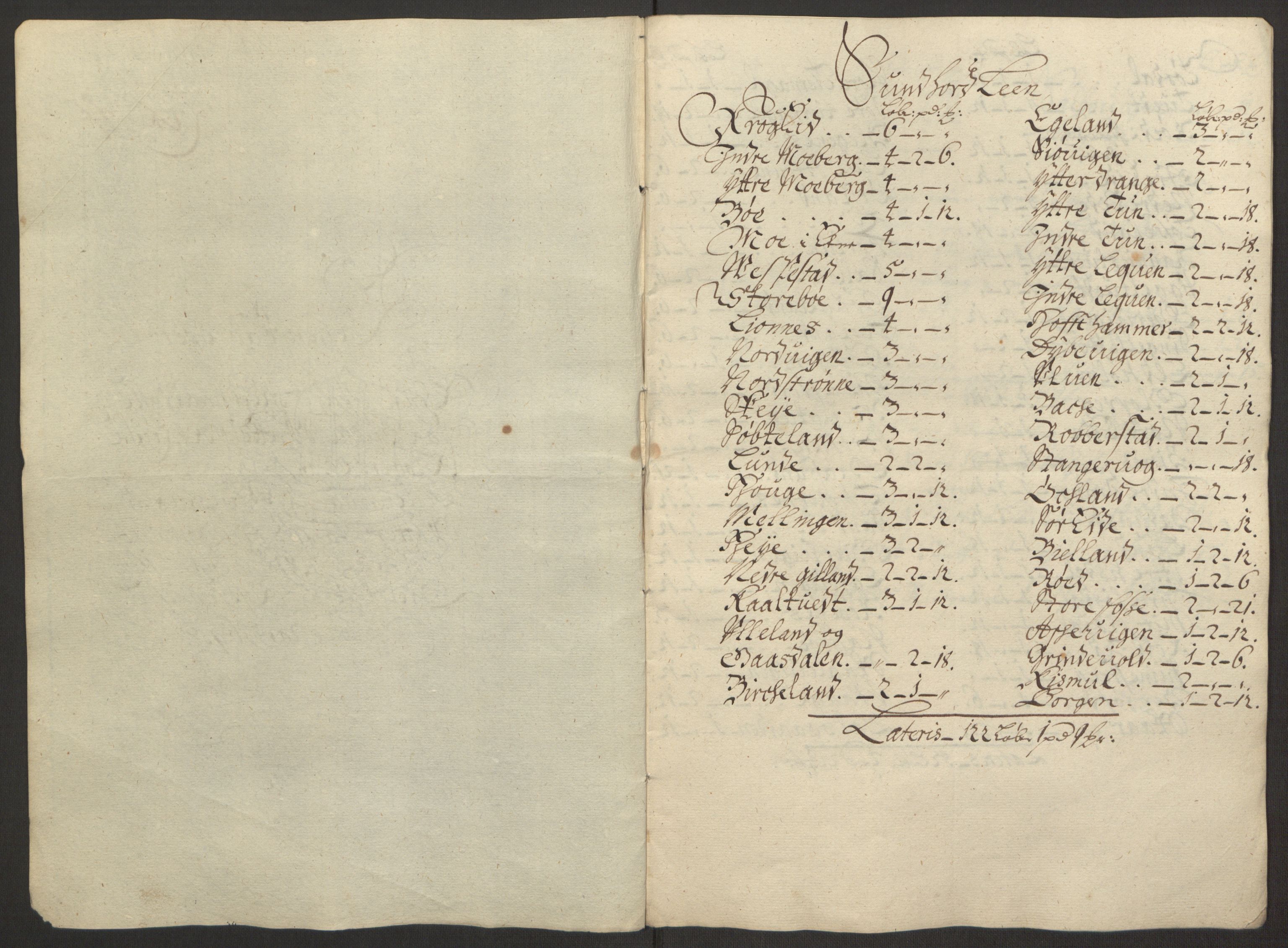 Rentekammeret inntil 1814, Reviderte regnskaper, Fogderegnskap, RA/EA-4092/R50/L3159: Fogderegnskap Lyse kloster, 1691-1709, p. 36