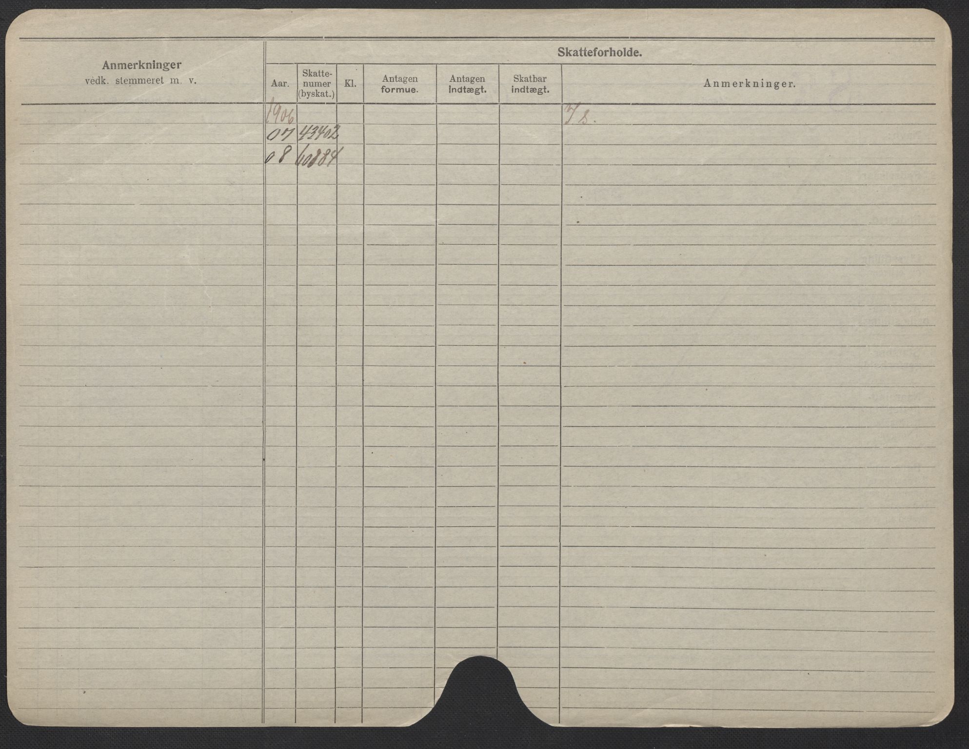 Oslo folkeregister, Registerkort, SAO/A-11715/F/Fa/Fac/L0024: Kvinner, 1906-1914, p. 1001b