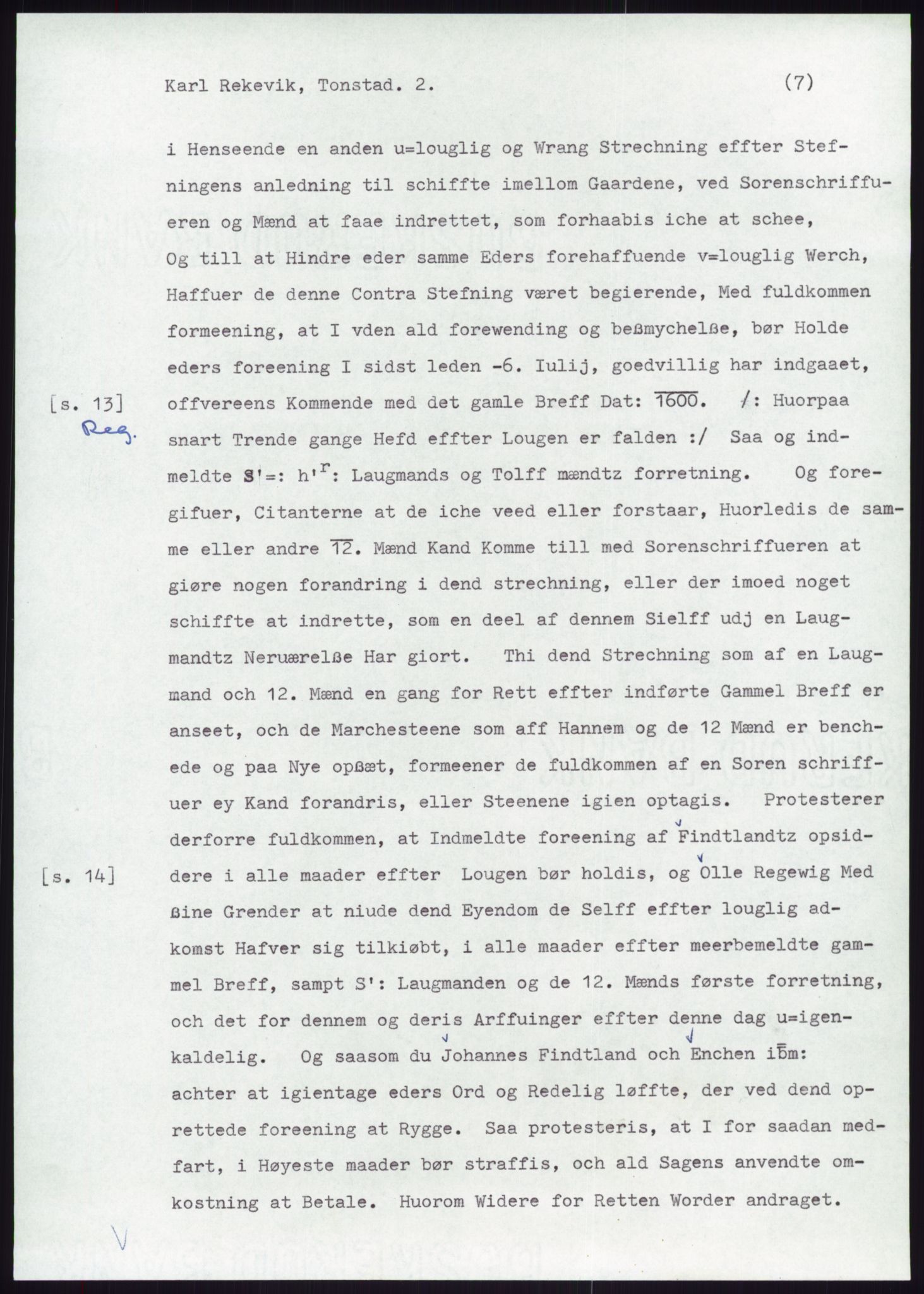 Samlinger til kildeutgivelse, Diplomavskriftsamlingen, AV/RA-EA-4053/H/Ha, p. 2375