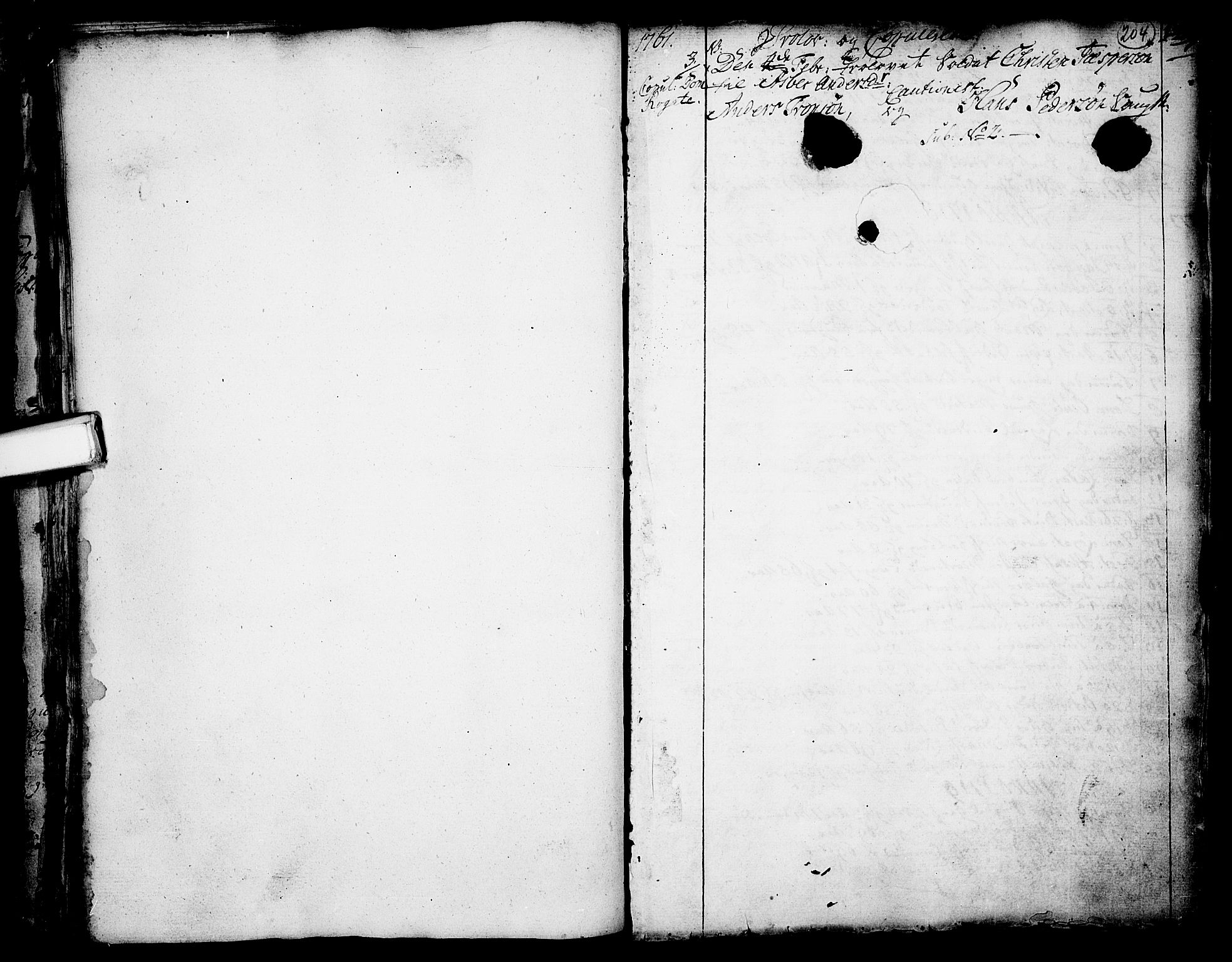 Holla kirkebøker, AV/SAKO-A-272/F/Fa/L0001: Parish register (official) no. 1, 1717-1779, p. 204