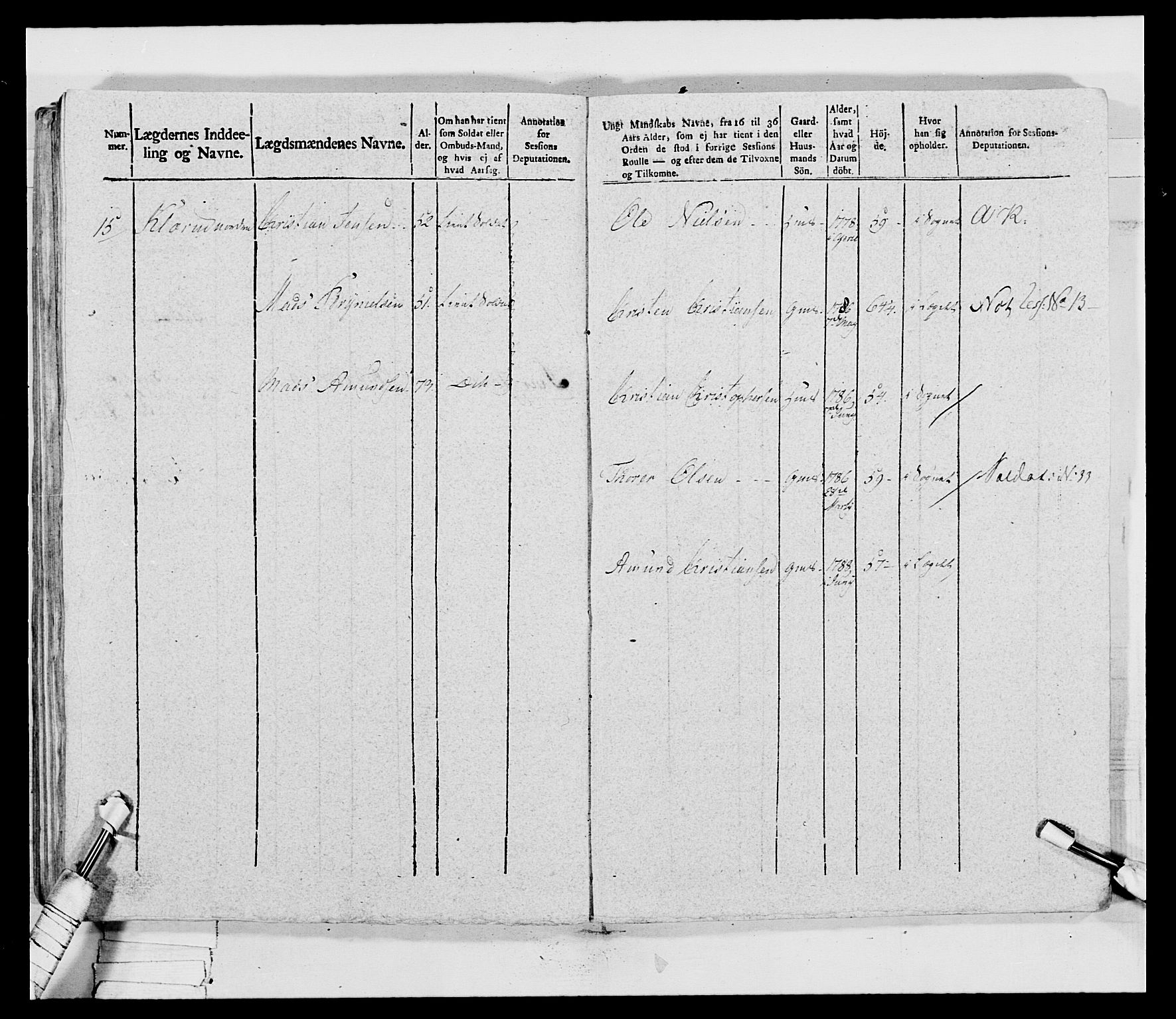 Generalitets- og kommissariatskollegiet, Det kongelige norske kommissariatskollegium, AV/RA-EA-5420/E/Eh/L0032b: Nordafjelske gevorbne infanteriregiment, 1806, p. 194