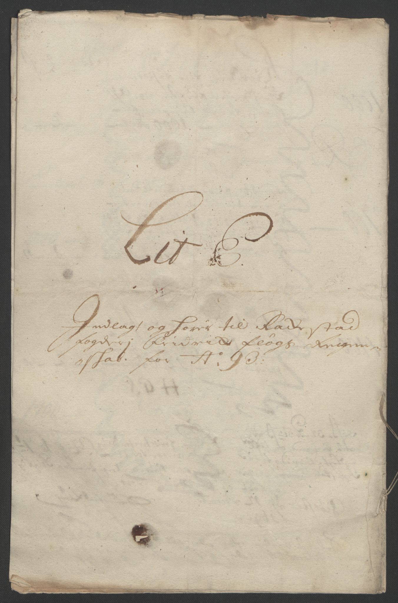 Rentekammeret inntil 1814, Reviderte regnskaper, Fogderegnskap, RA/EA-4092/R05/L0278: Fogderegnskap Rakkestad, 1691-1693, p. 477