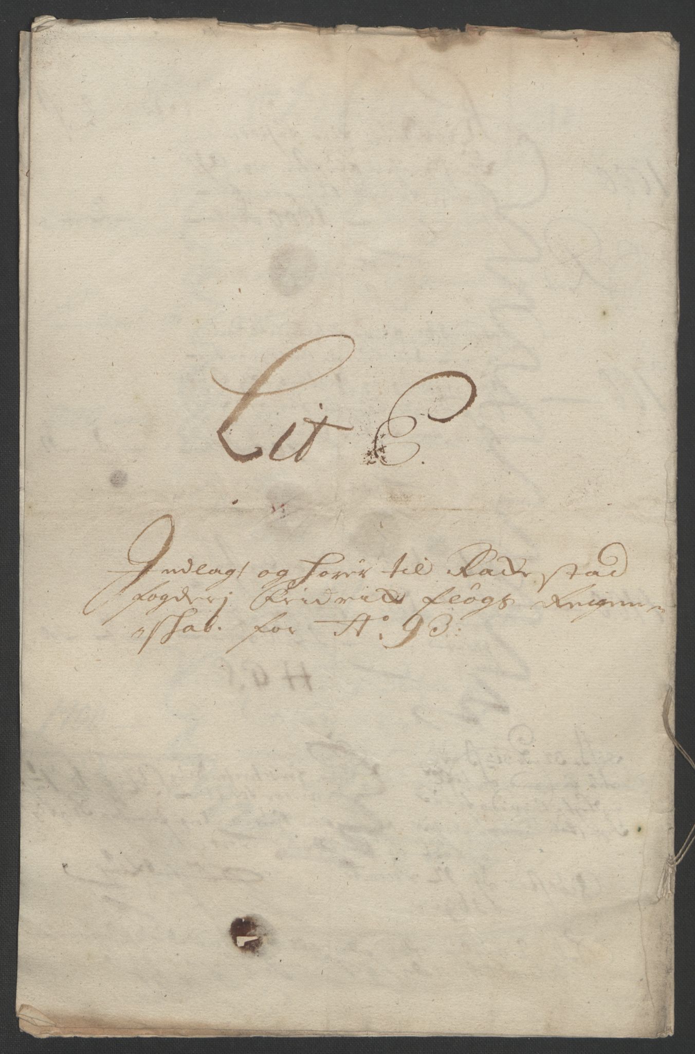 Rentekammeret inntil 1814, Reviderte regnskaper, Fogderegnskap, AV/RA-EA-4092/R05/L0278: Fogderegnskap Rakkestad, 1691-1693, p. 477