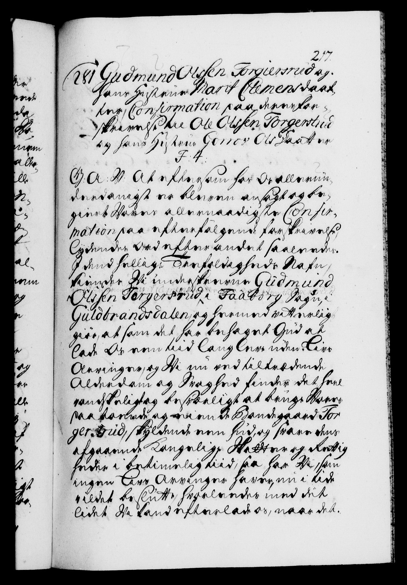 Danske Kanselli 1572-1799, AV/RA-EA-3023/F/Fc/Fca/Fcaa/L0026: Norske registre, 1729-1730, p. 217a