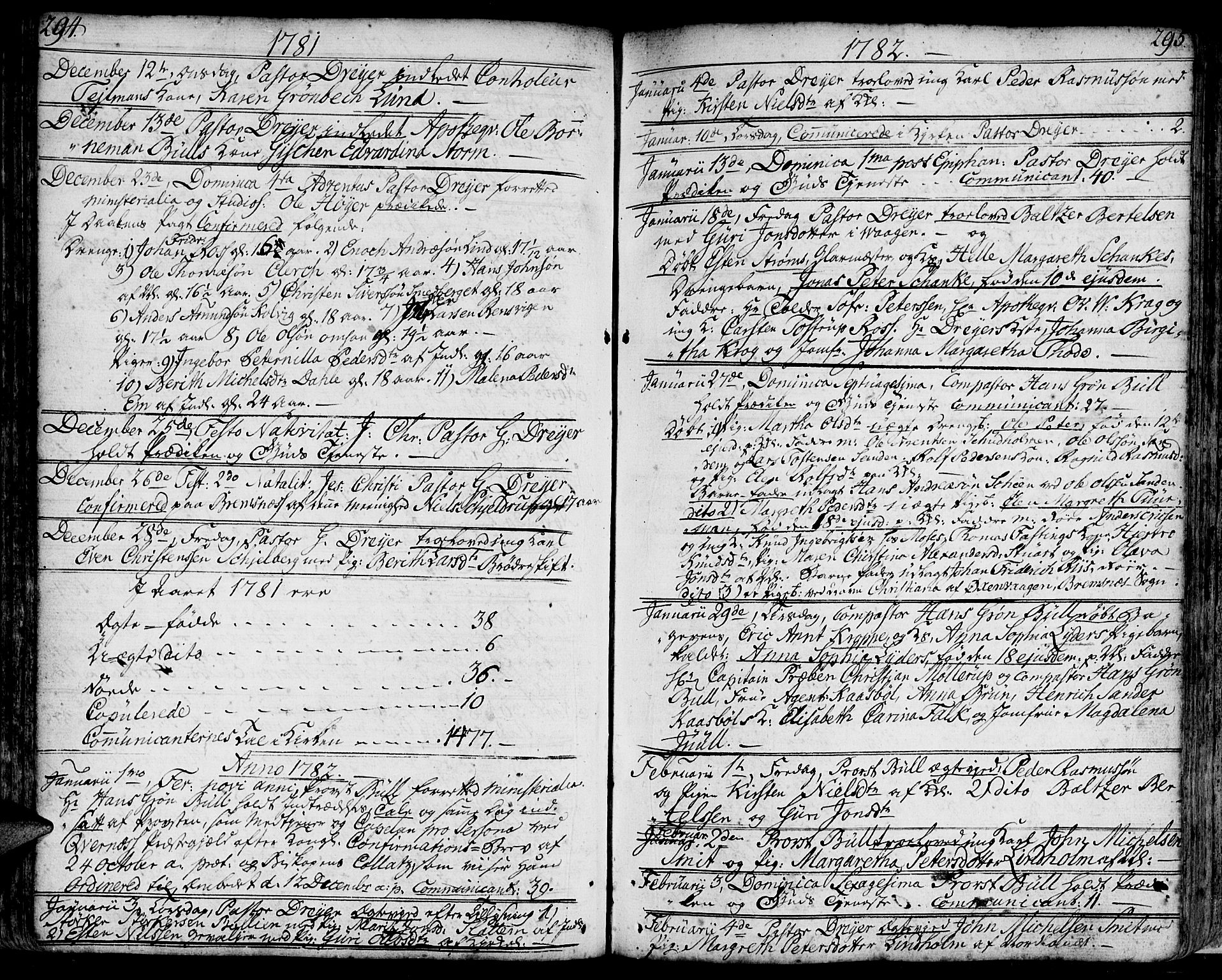 Ministerialprotokoller, klokkerbøker og fødselsregistre - Møre og Romsdal, AV/SAT-A-1454/572/L0840: Parish register (official) no. 572A03, 1754-1784, p. 294-295