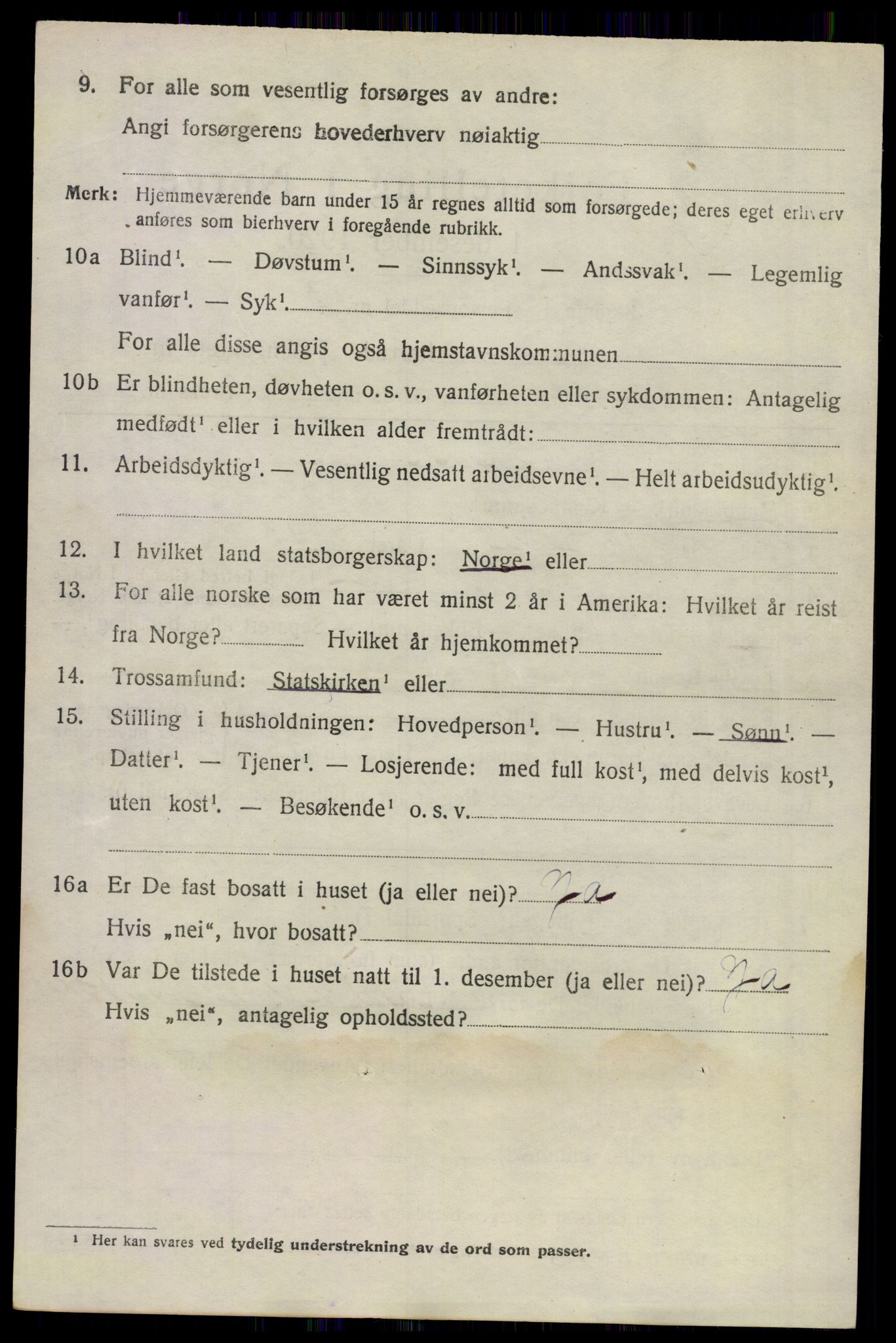 SAKO, 1920 census for Sem, 1920, p. 13404