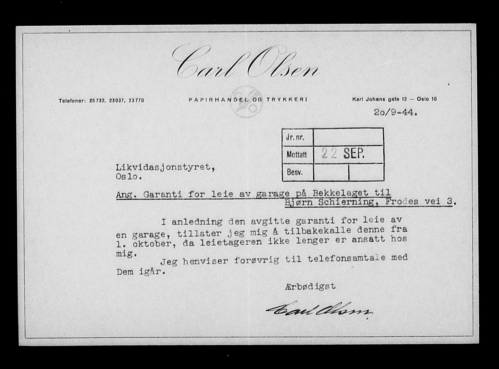 Justisdepartementet, Tilbakeføringskontoret for inndratte formuer, AV/RA-S-1564/H/Hc/Hcc/L0940: --, 1945-1947, p. 700