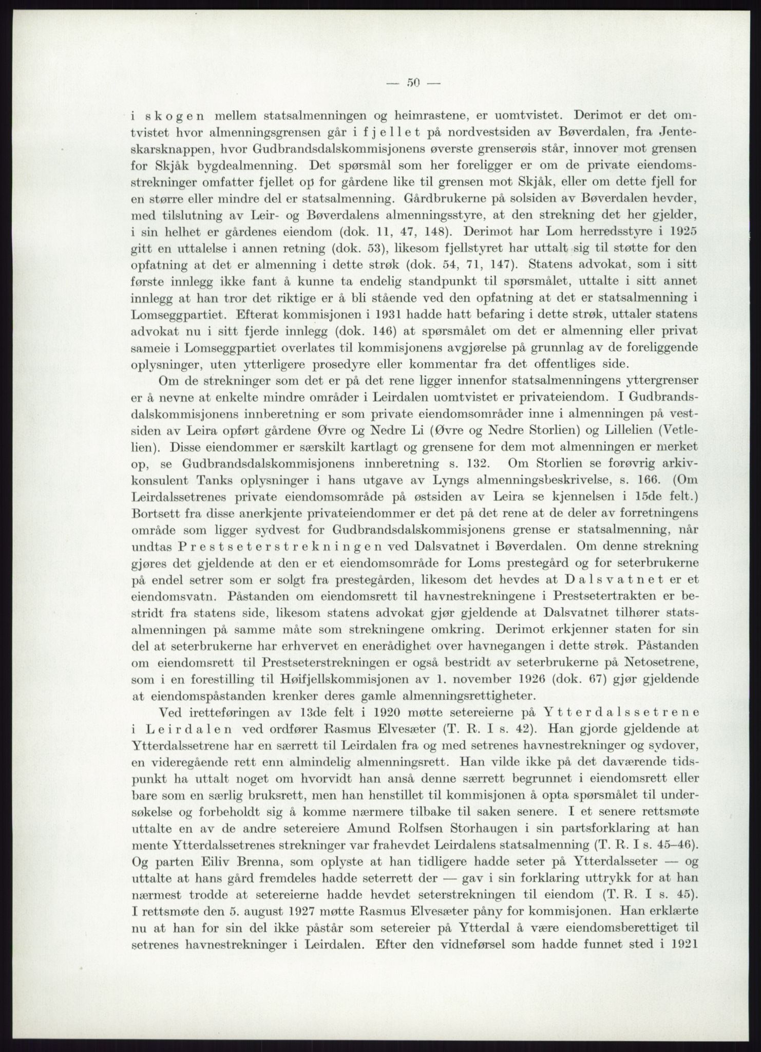 Høyfjellskommisjonen, AV/RA-S-1546/X/Xa/L0001: Nr. 1-33, 1909-1953, p. 6277