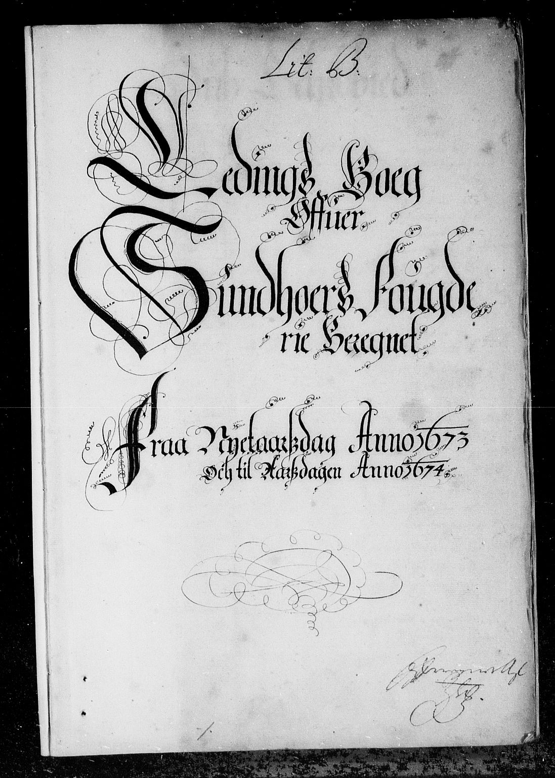 Rentekammeret inntil 1814, Reviderte regnskaper, Stiftamtstueregnskaper, Bergen stiftamt, RA/EA-6043/R/Rc/L0042: Bergen stiftamt, 1673-1675