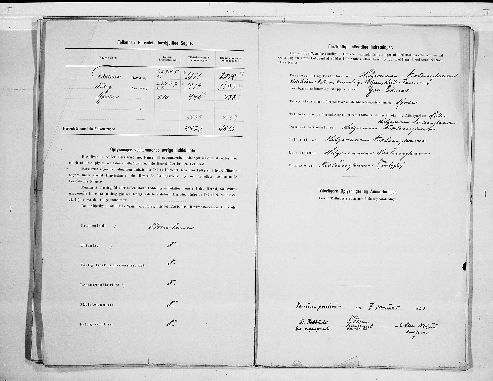 RA, 1900 census for Brunlanes, 1900, p. 3