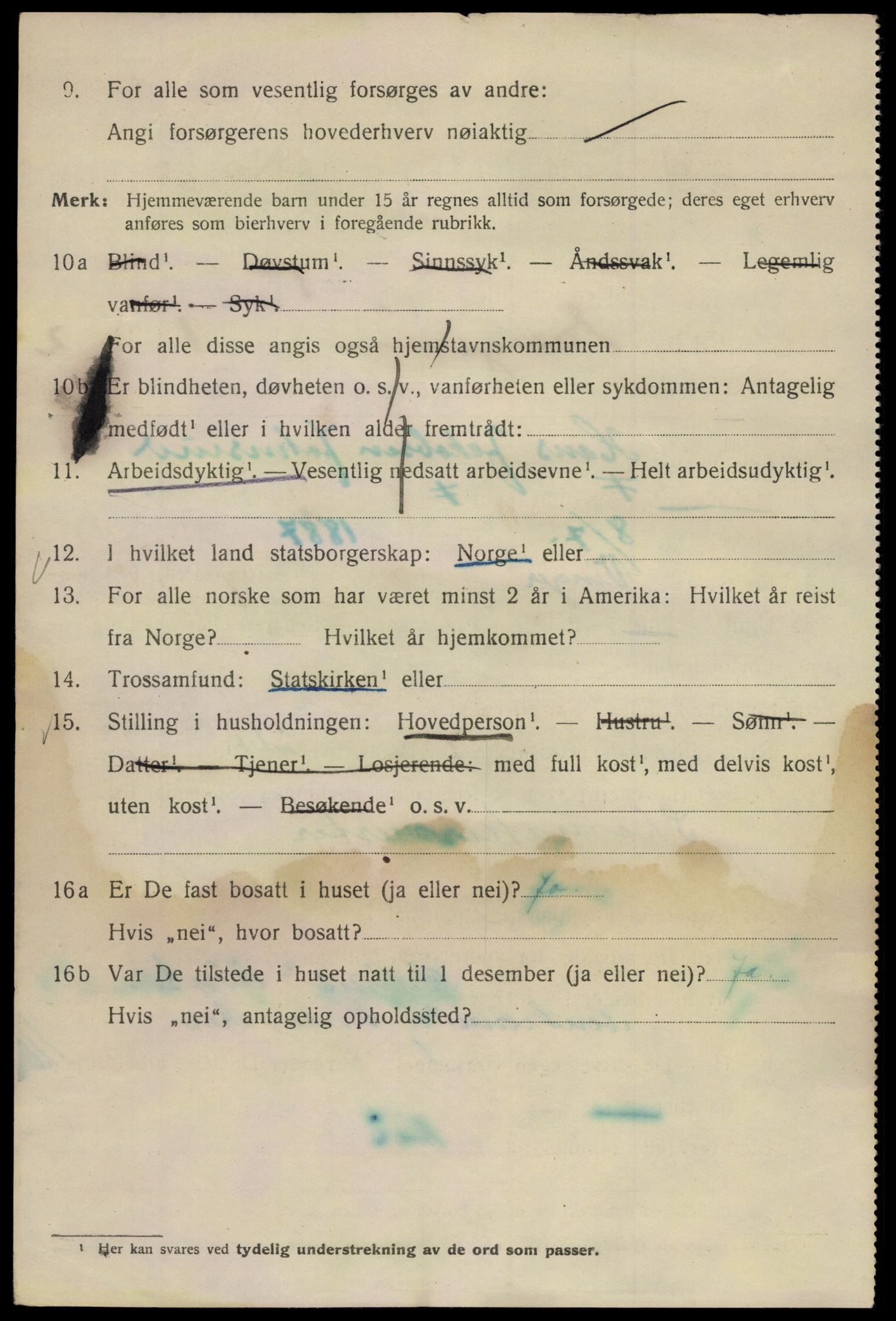 SAO, 1920 census for Kristiania, 1920, p. 223824