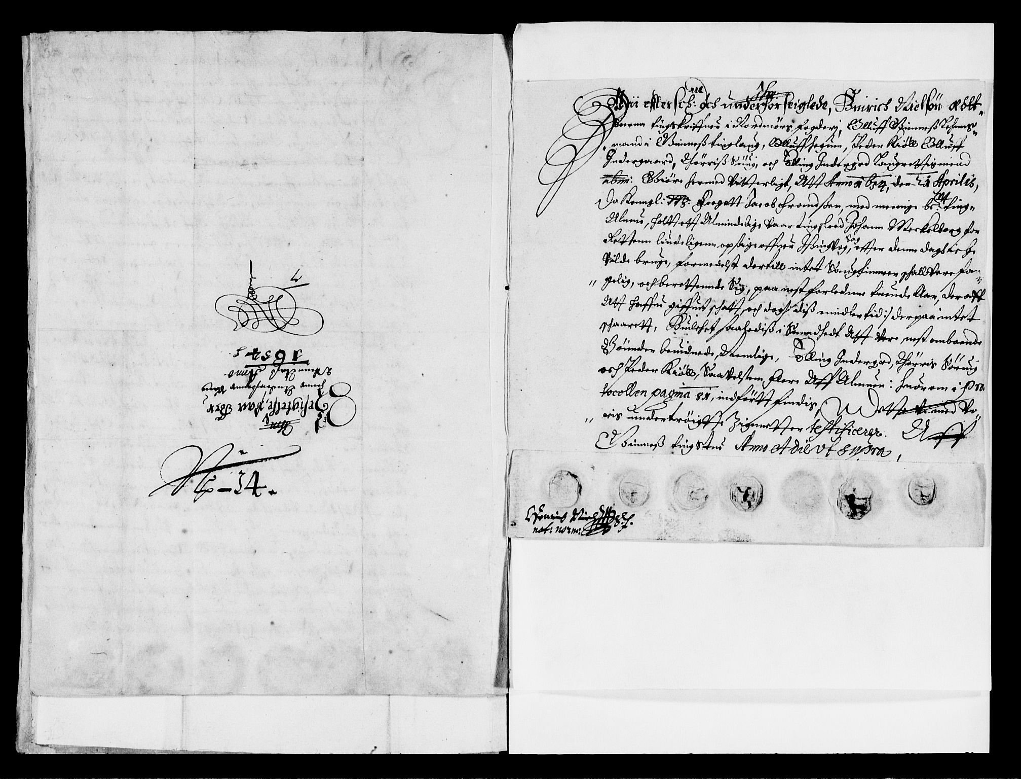 Rentekammeret inntil 1814, Reviderte regnskaper, Lensregnskaper, RA/EA-5023/R/Rb/Rbw/L0117: Trondheim len, 1654
