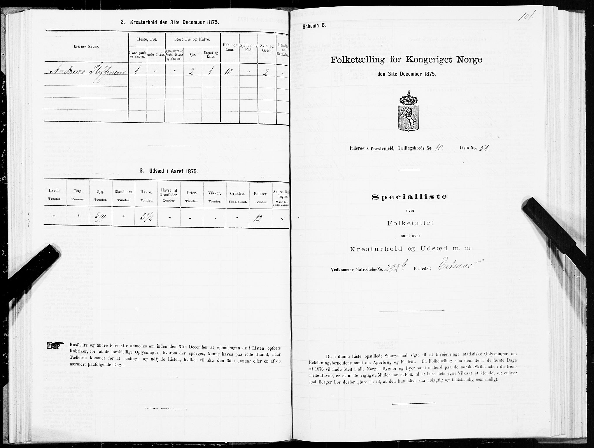 SAT, 1875 census for 1729P Inderøy, 1875, p. 6101