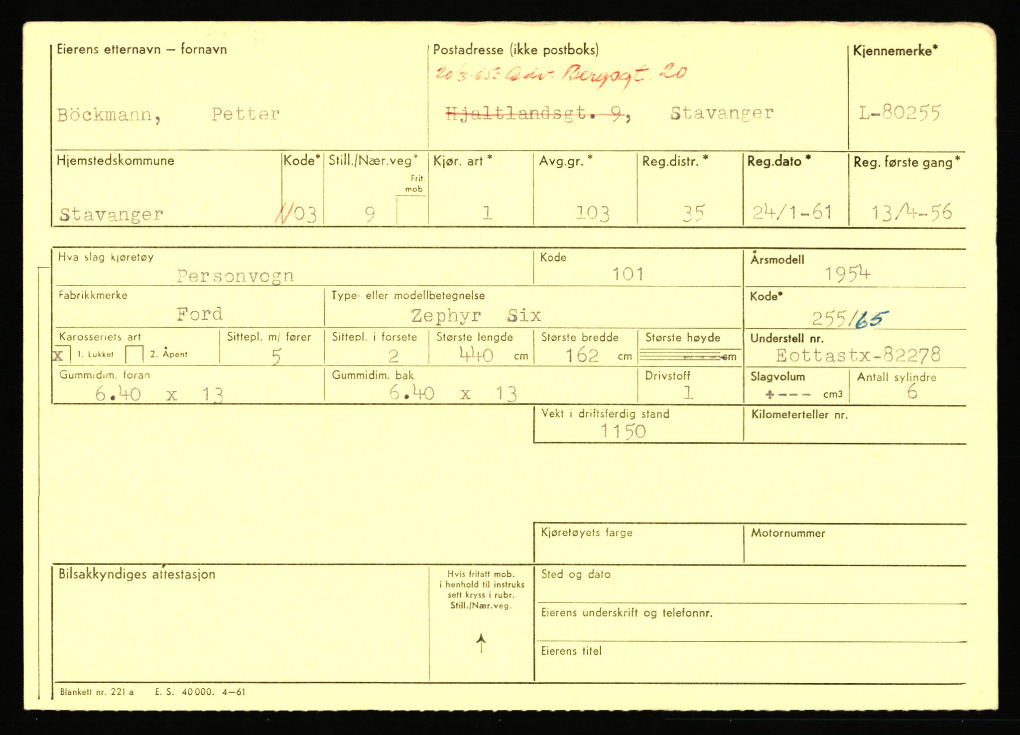 Stavanger trafikkstasjon, AV/SAST-A-101942/0/F/L0070: L-78800 - L-80499, 1930-1971, p. 2150