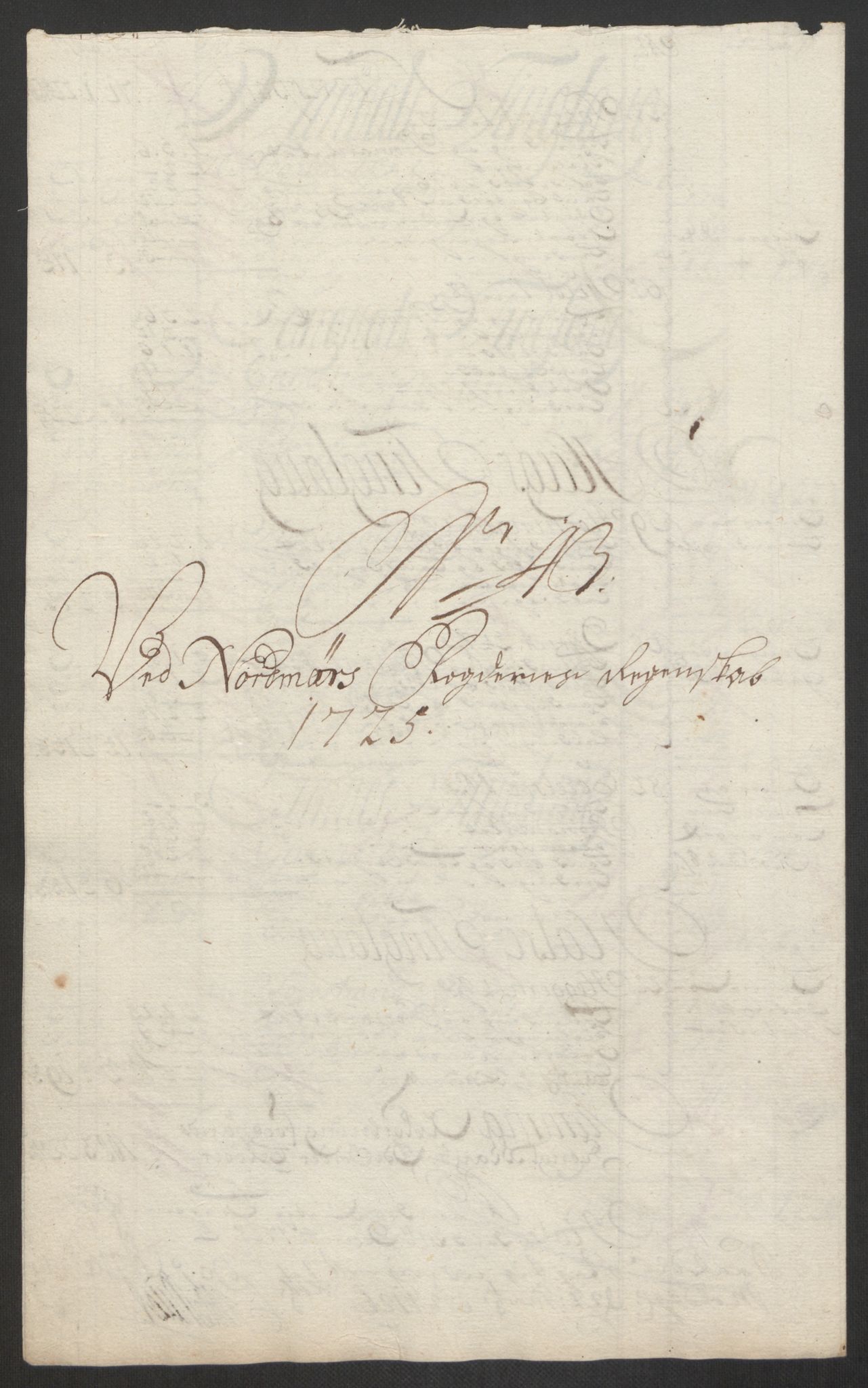 Rentekammeret inntil 1814, Reviderte regnskaper, Fogderegnskap, AV/RA-EA-4092/R56/L3758: Fogderegnskap Nordmøre, 1725, p. 283