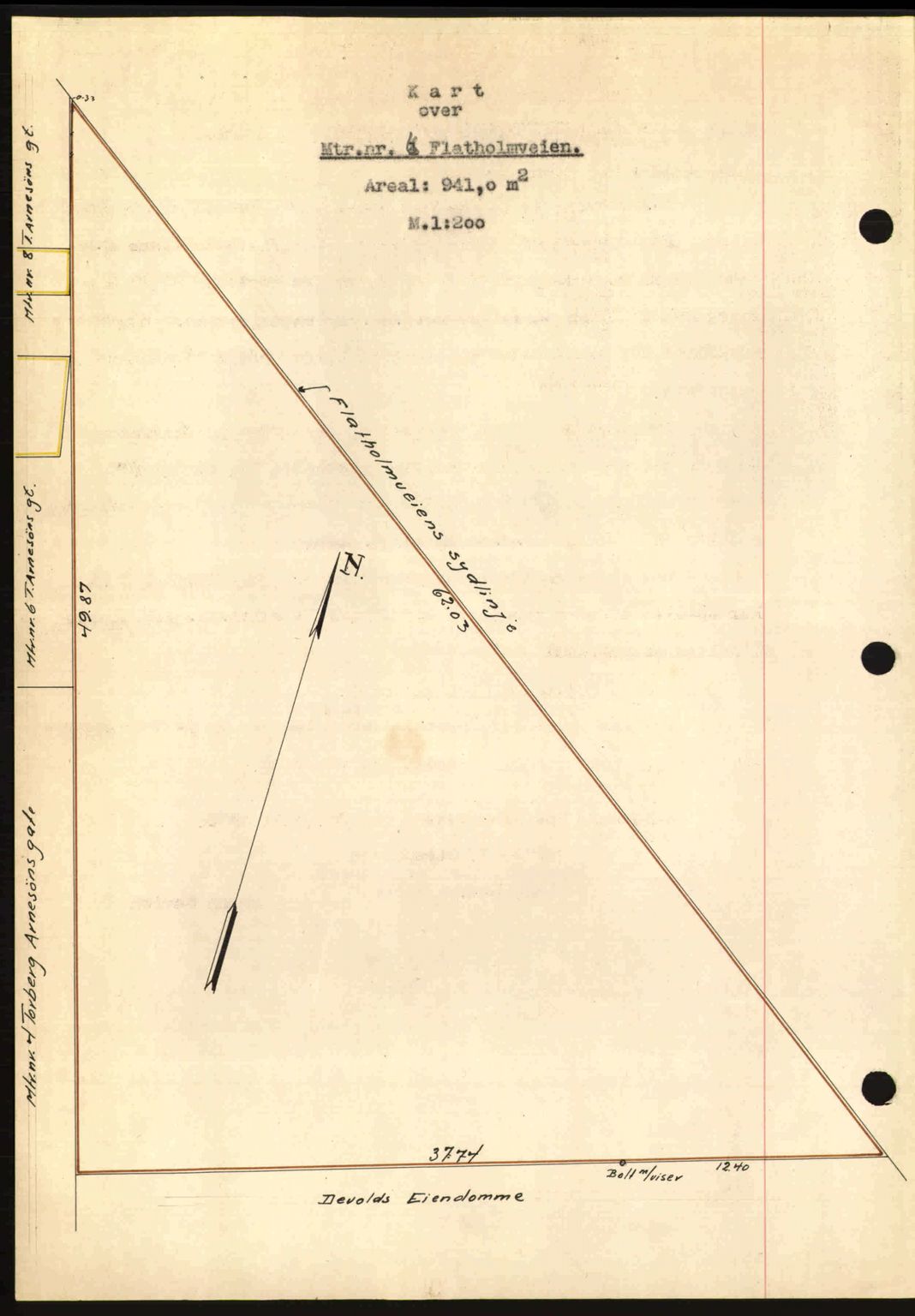 Ålesund byfogd, AV/SAT-A-4384: Mortgage book no. 34 I, 1936-1938, Diary no: : 388/1937