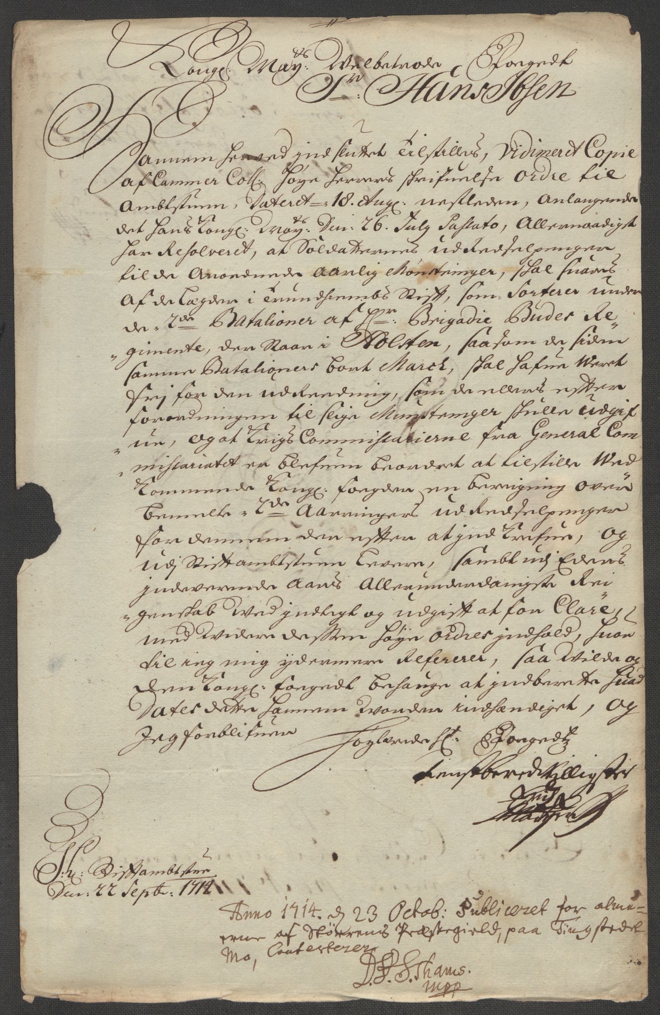 Rentekammeret inntil 1814, Reviderte regnskaper, Fogderegnskap, RA/EA-4092/R60/L3965: Fogderegnskap Orkdal og Gauldal, 1714, p. 149