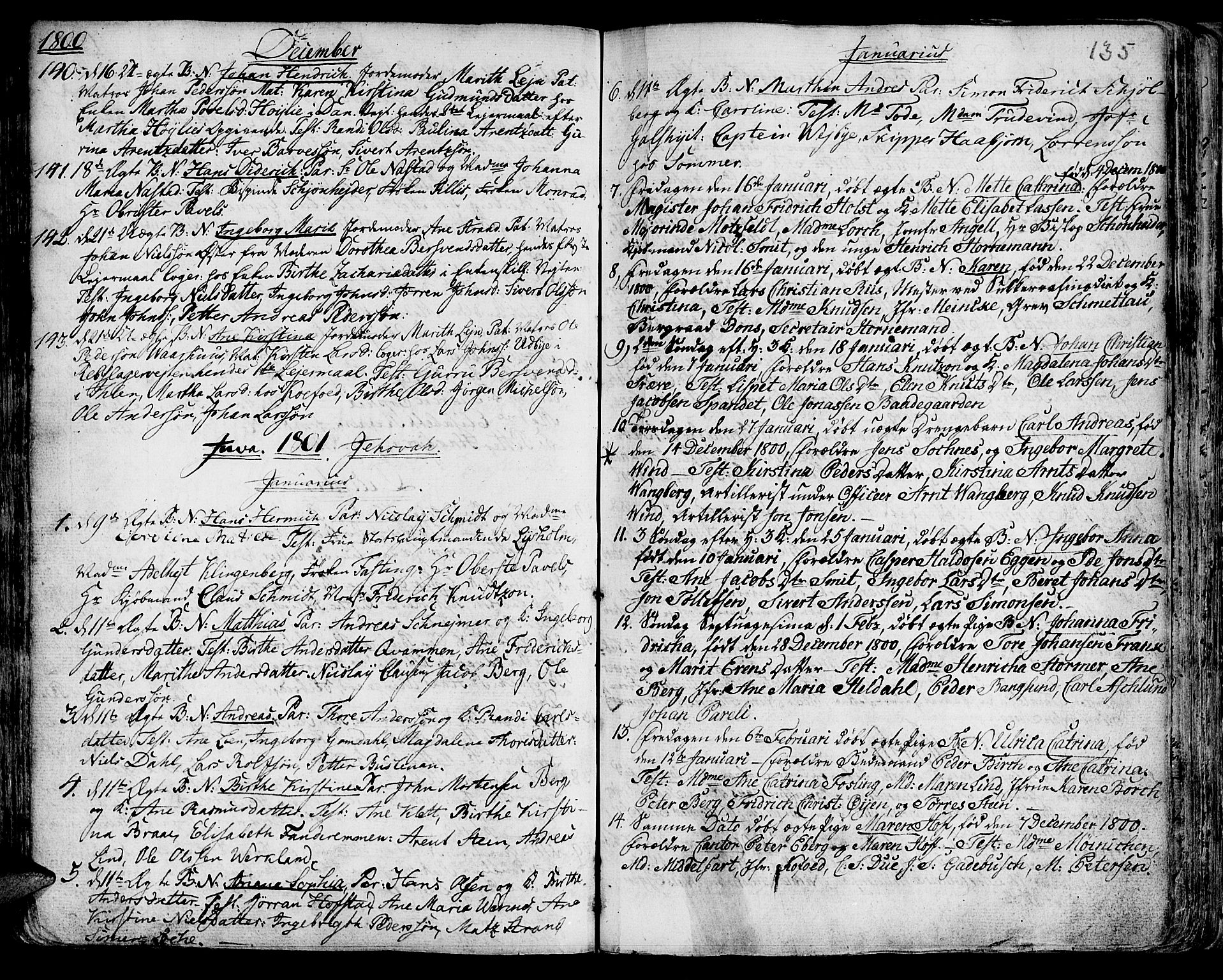 Ministerialprotokoller, klokkerbøker og fødselsregistre - Sør-Trøndelag, SAT/A-1456/601/L0039: Parish register (official) no. 601A07, 1770-1819, p. 135