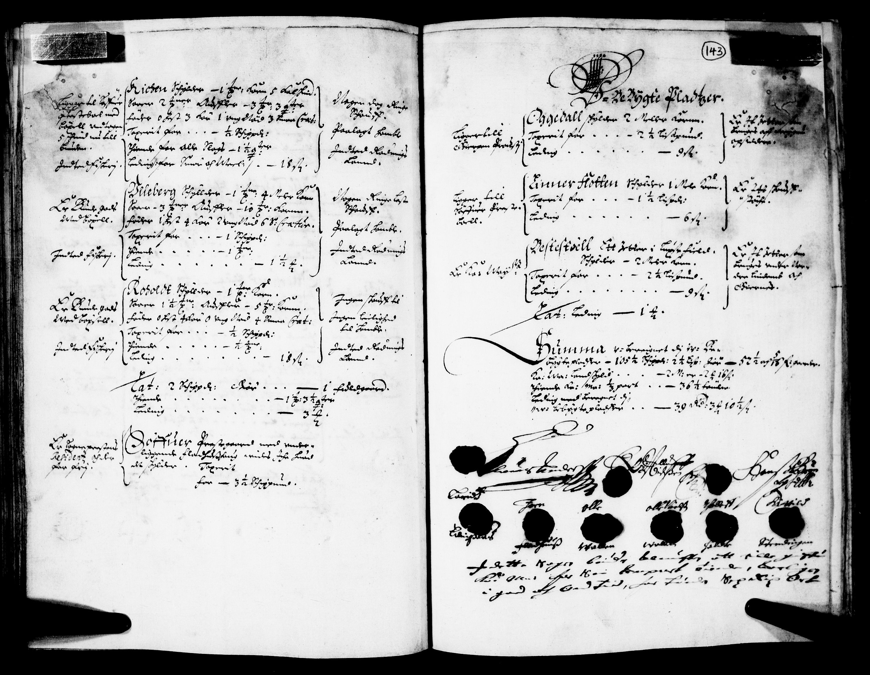 Rentekammeret inntil 1814, Realistisk ordnet avdeling, AV/RA-EA-4070/N/Nb/Nba/L0026: Nedre og Øvre Telemark fogderi, 1667, p. 142b-143a