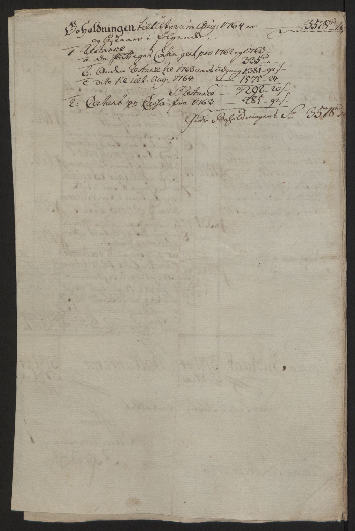 Rentekammeret inntil 1814, Reviderte regnskaper, Fogderegnskap, AV/RA-EA-4092/R63/L4420: Ekstraskatten Inderøy, 1762-1772, p. 92