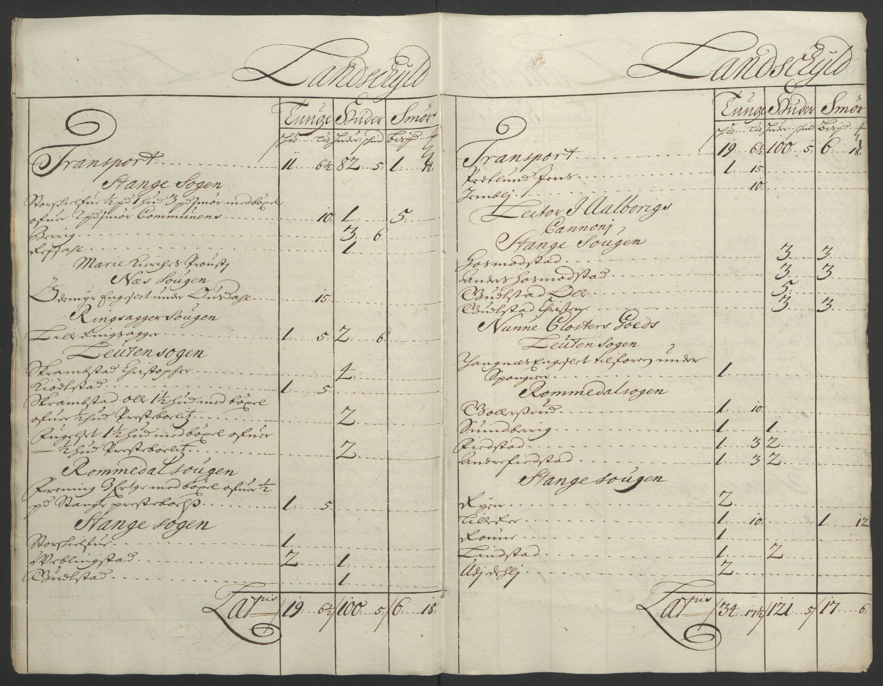 Rentekammeret inntil 1814, Reviderte regnskaper, Fogderegnskap, AV/RA-EA-4092/R16/L1036: Fogderegnskap Hedmark, 1695-1696, p. 302