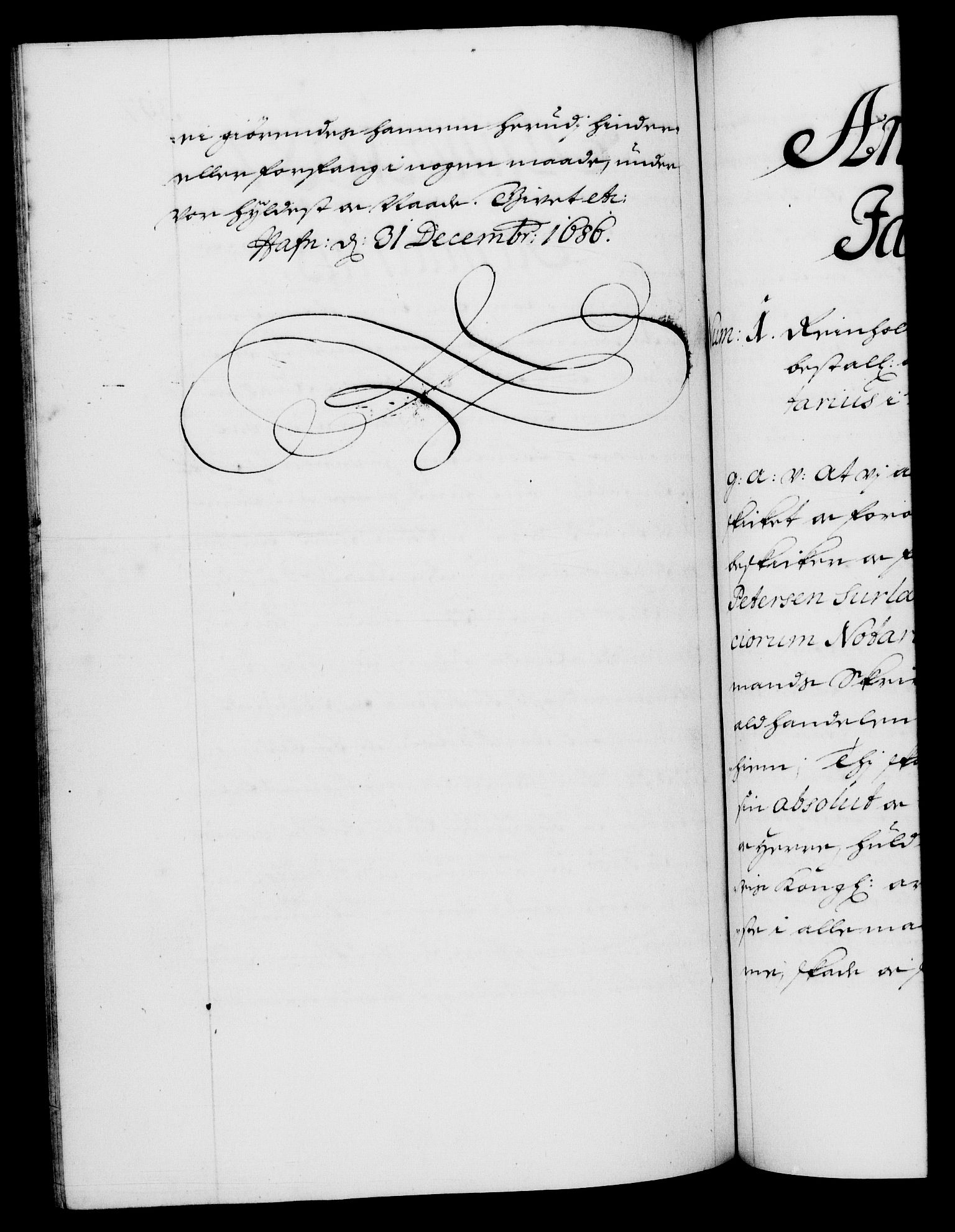 Danske Kanselli 1572-1799, AV/RA-EA-3023/F/Fc/Fca/Fcaa/L0014: Norske registre (mikrofilm), 1685-1687, p. 397b