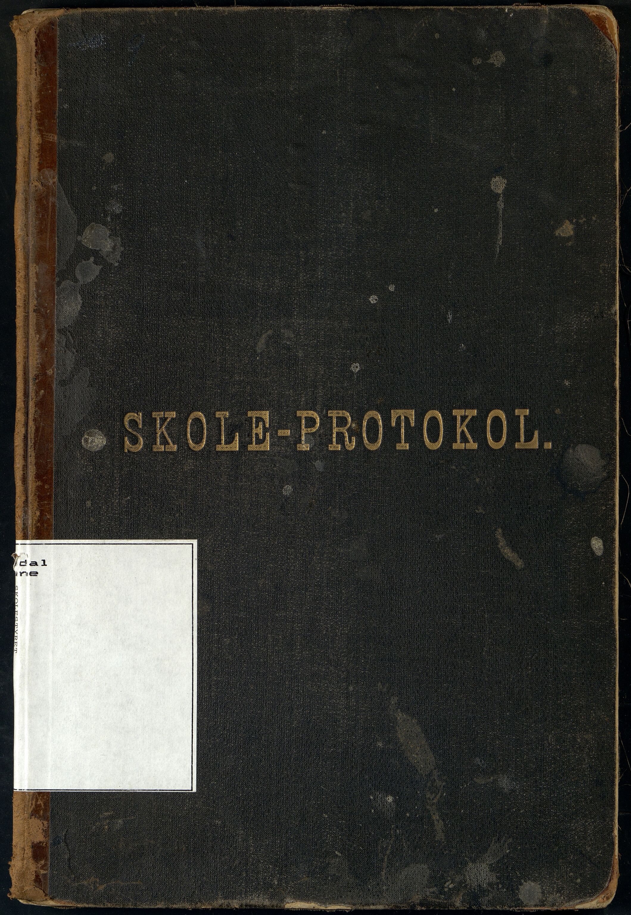 Kvinesdal kommune - Øie Skole, ARKSOR/1037KG562/H/L0001: Skoleprotokoll Kleven, 1898-1923