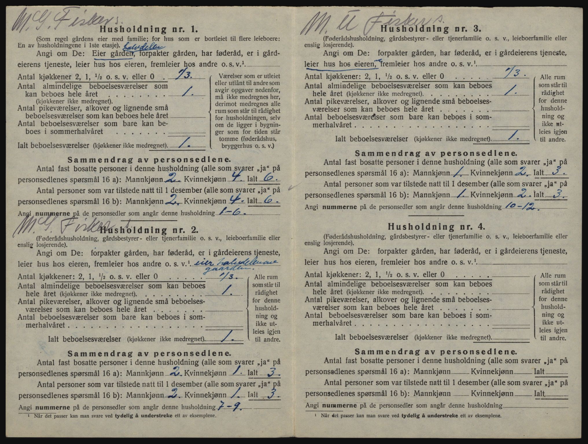 SATØ, 1920 census for Nord-Varanger, 1920, p. 40