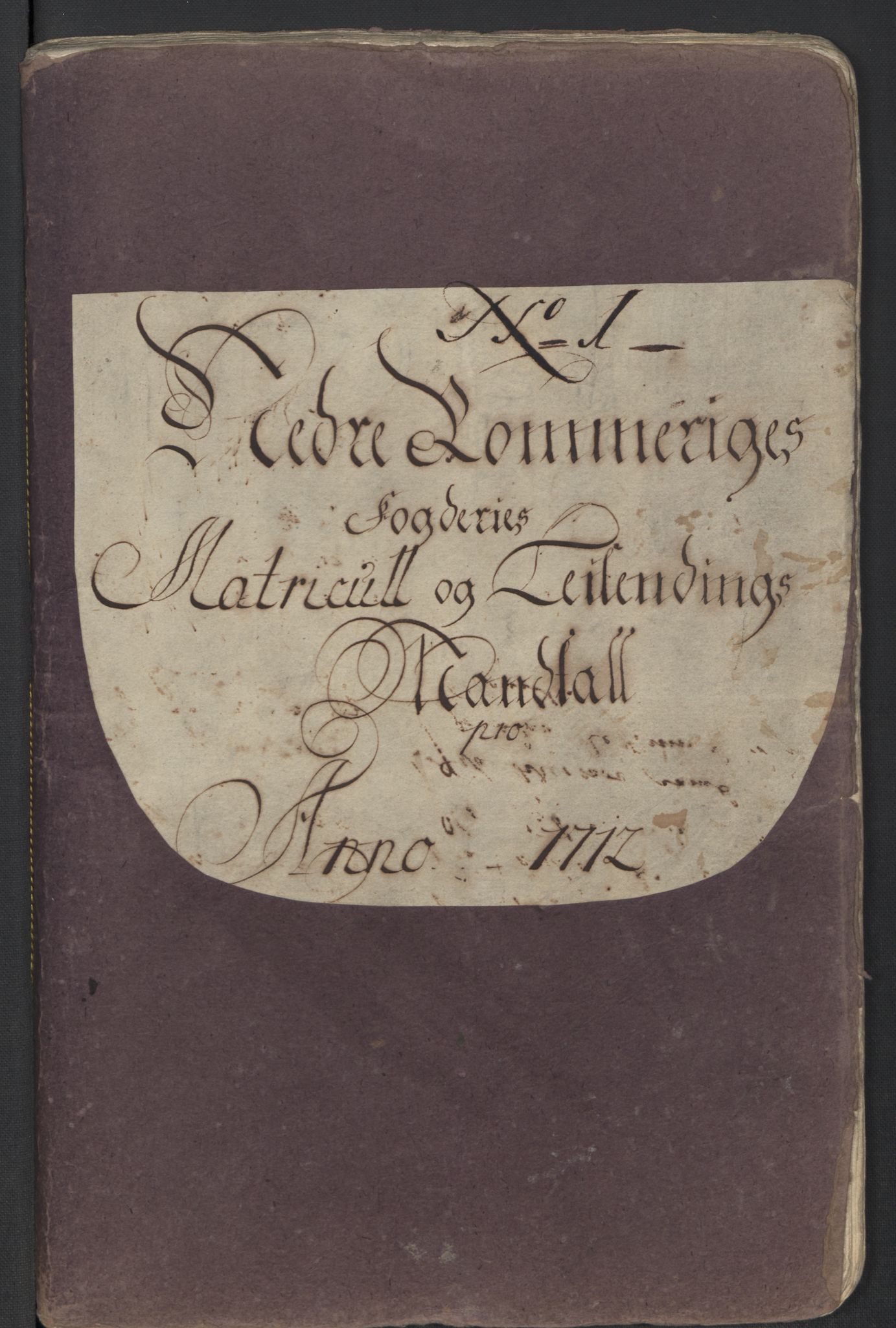 Rentekammeret inntil 1814, Reviderte regnskaper, Fogderegnskap, AV/RA-EA-4092/R11/L0594: Fogderegnskap Nedre Romerike, 1712, p. 13