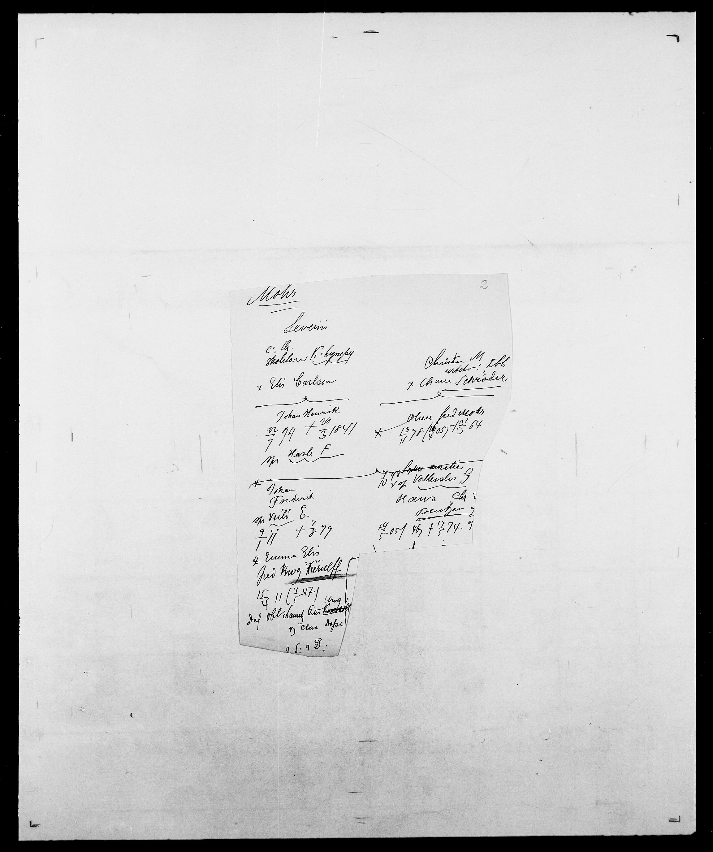 Delgobe, Charles Antoine - samling, AV/SAO-PAO-0038/D/Da/L0026: Mechelby - Montoppidan, p. 703