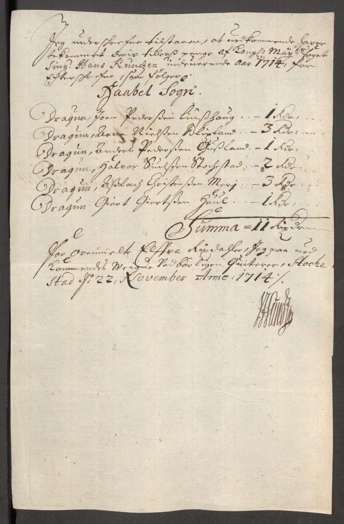 Rentekammeret inntil 1814, Reviderte regnskaper, Fogderegnskap, AV/RA-EA-4092/R04/L0138: Fogderegnskap Moss, Onsøy, Tune, Veme og Åbygge, 1713-1714, p. 476