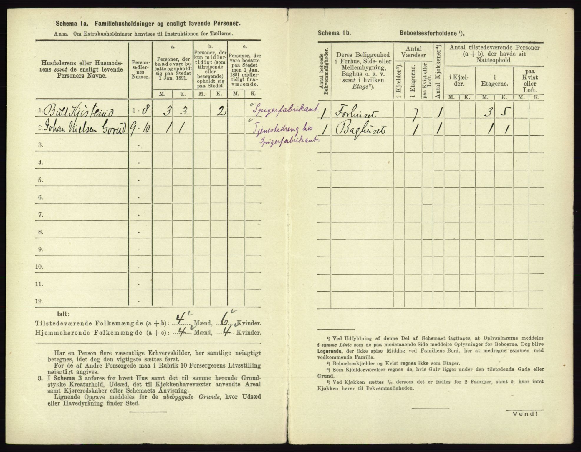 RA, 1891 census for 0602 Drammen, 1891, p. 1494