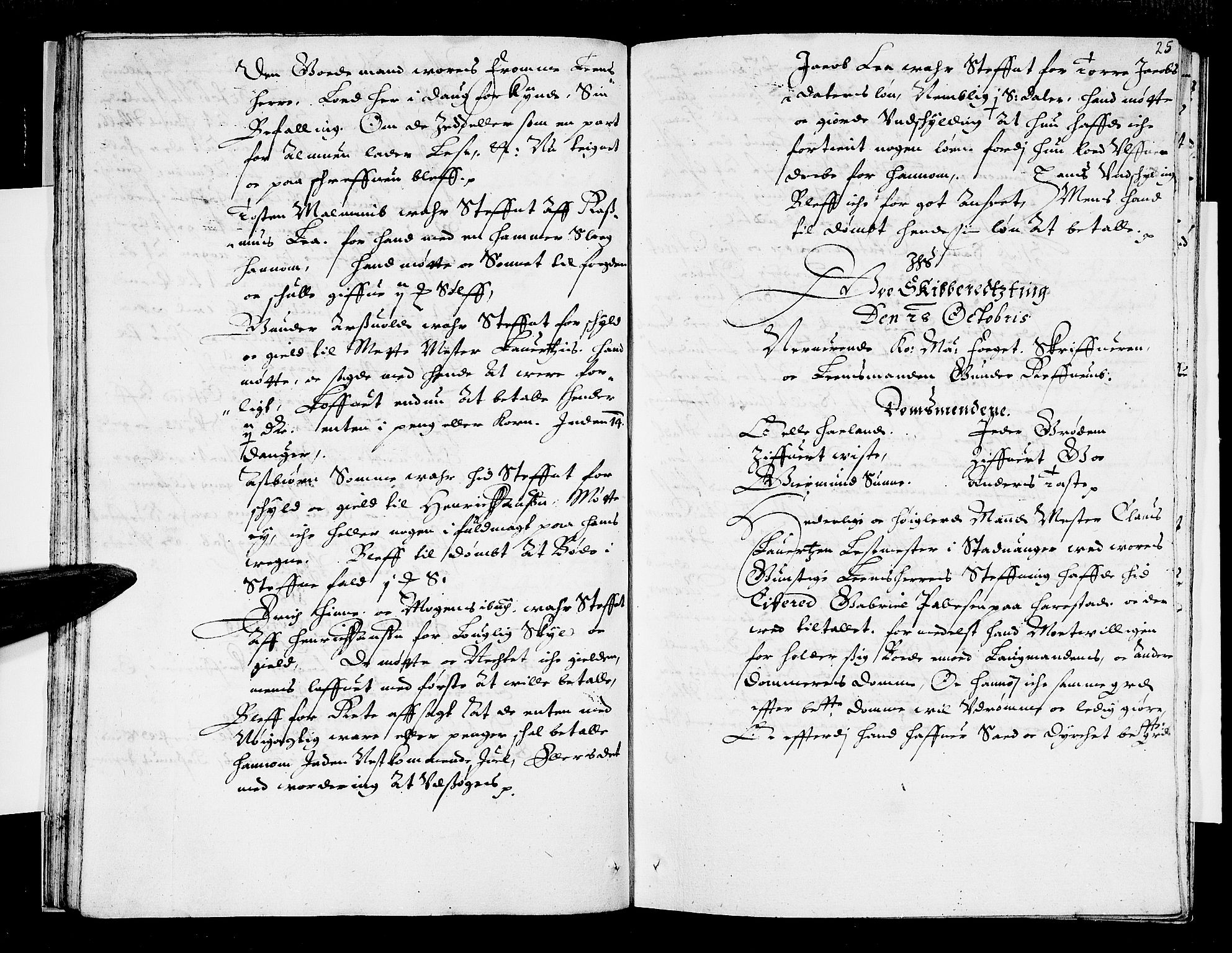 Jæren og Dalane sorenskriveri, AV/SAST-A-100306/3/30/30BA/L0012: TINGBOK, 1629-1631, p. 24b-25a
