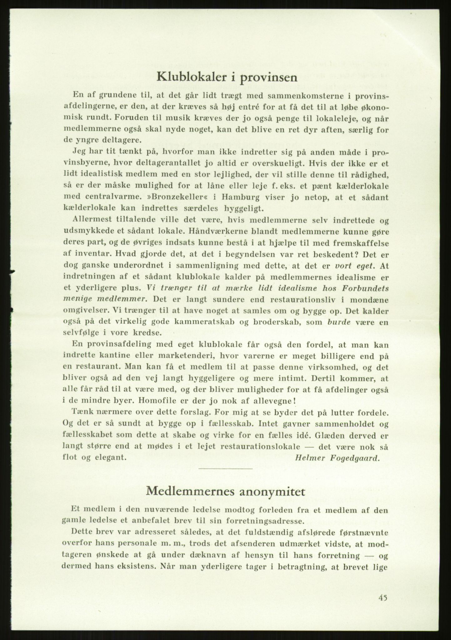 Det Norske Forbundet av 1948/Landsforeningen for Lesbisk og Homofil Frigjøring, AV/RA-PA-1216/E/Eb/L0001: Intern informasjon, 1952-1991, p. 9